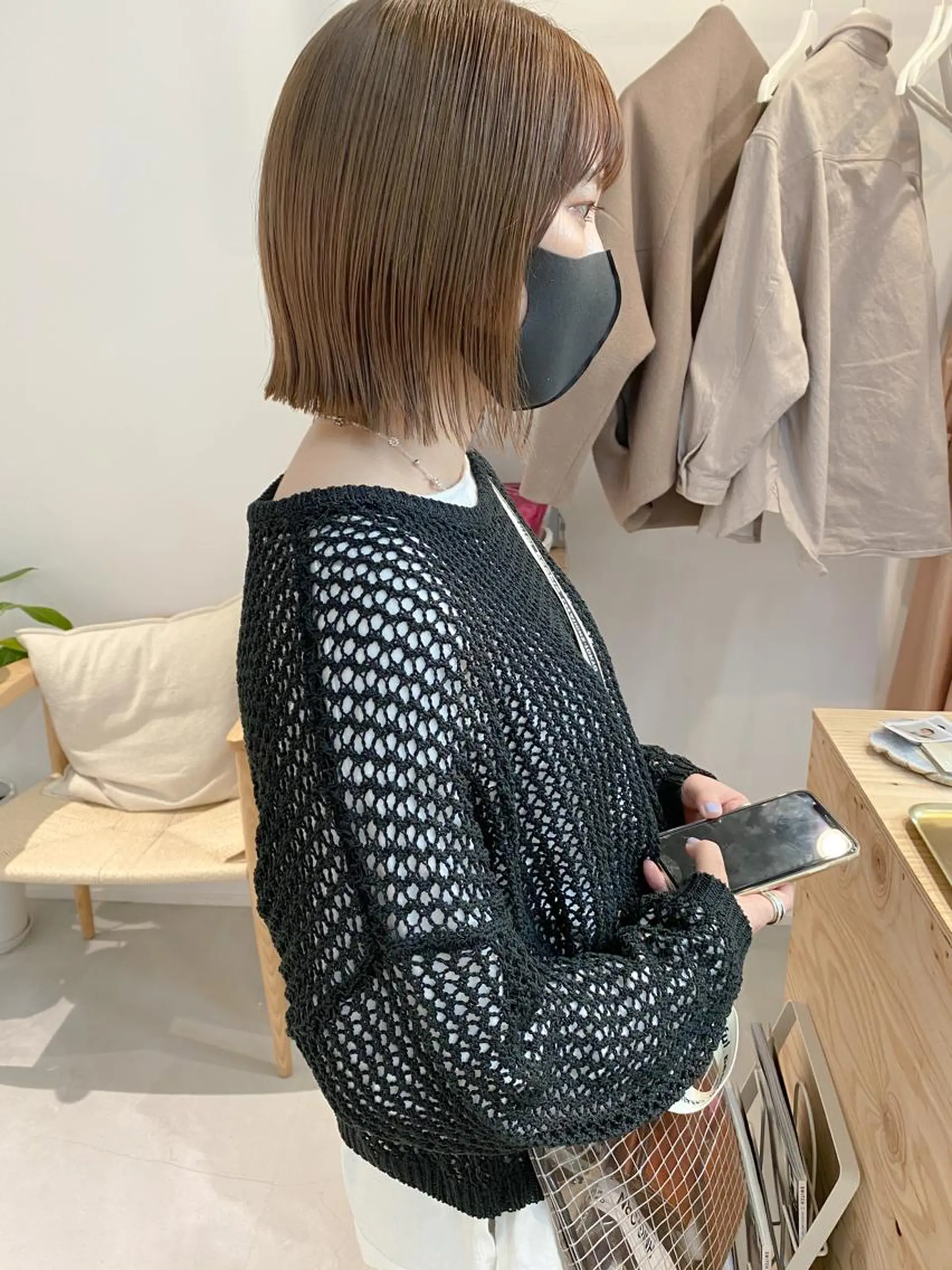 ショート カラー ベージュカラー ブリーチ fit stand /HIIRAGIのヘアスタイル