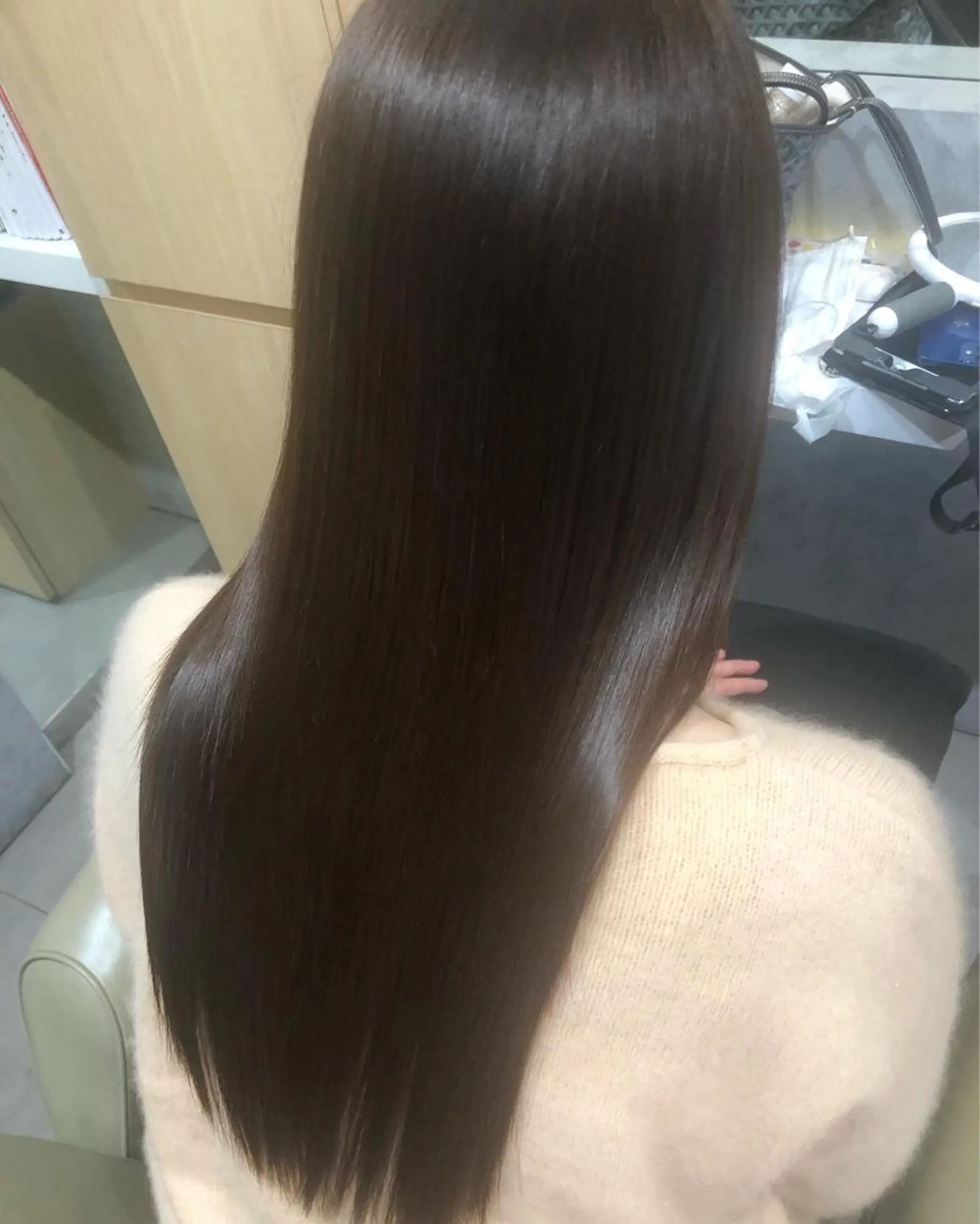 セミロング カット 縮毛矯正 トリートメント orme所属・【髪質改善特化･ 福田航洋】のヘアスタイル