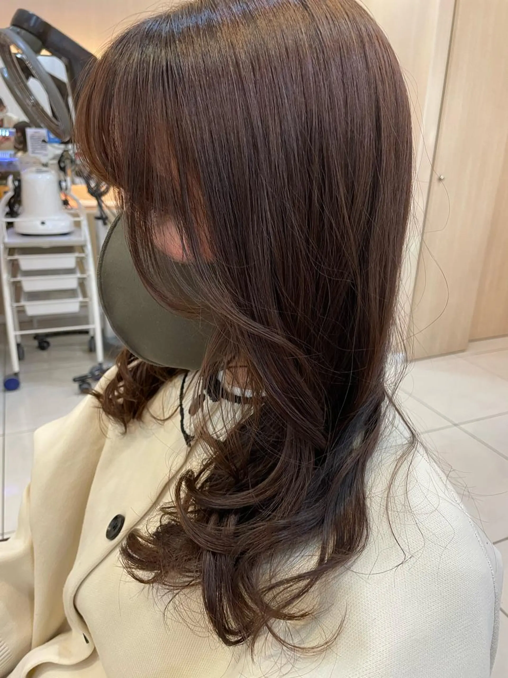 セミロング カラー パーマ カット パーマ 縮毛矯正 トリートメント ヘアセット リリー /Men's/パーマのヘアスタイル