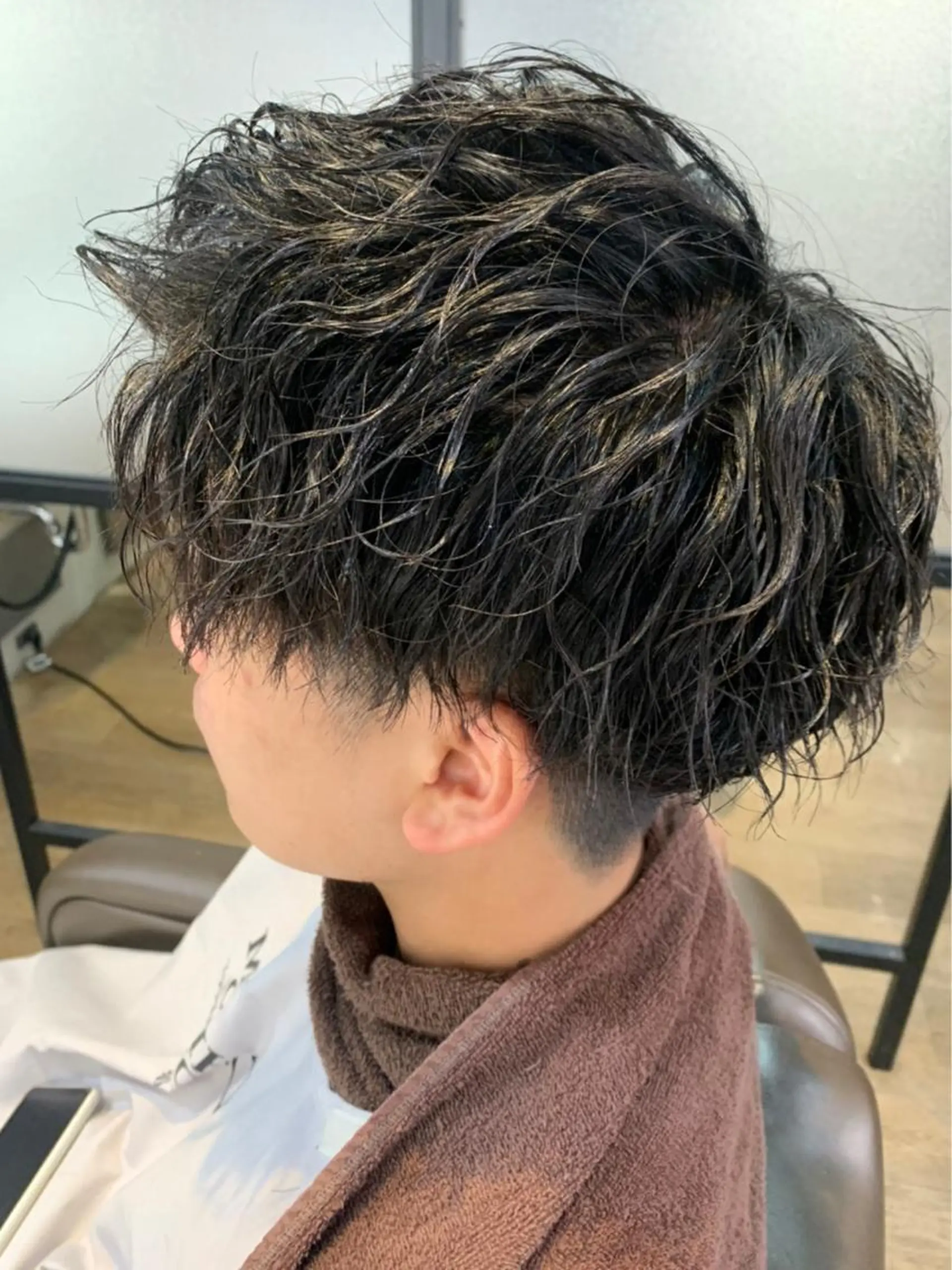 パーマ メンズ kei/透明感カラー /縮毛矯正/メンズのヘアスタイル