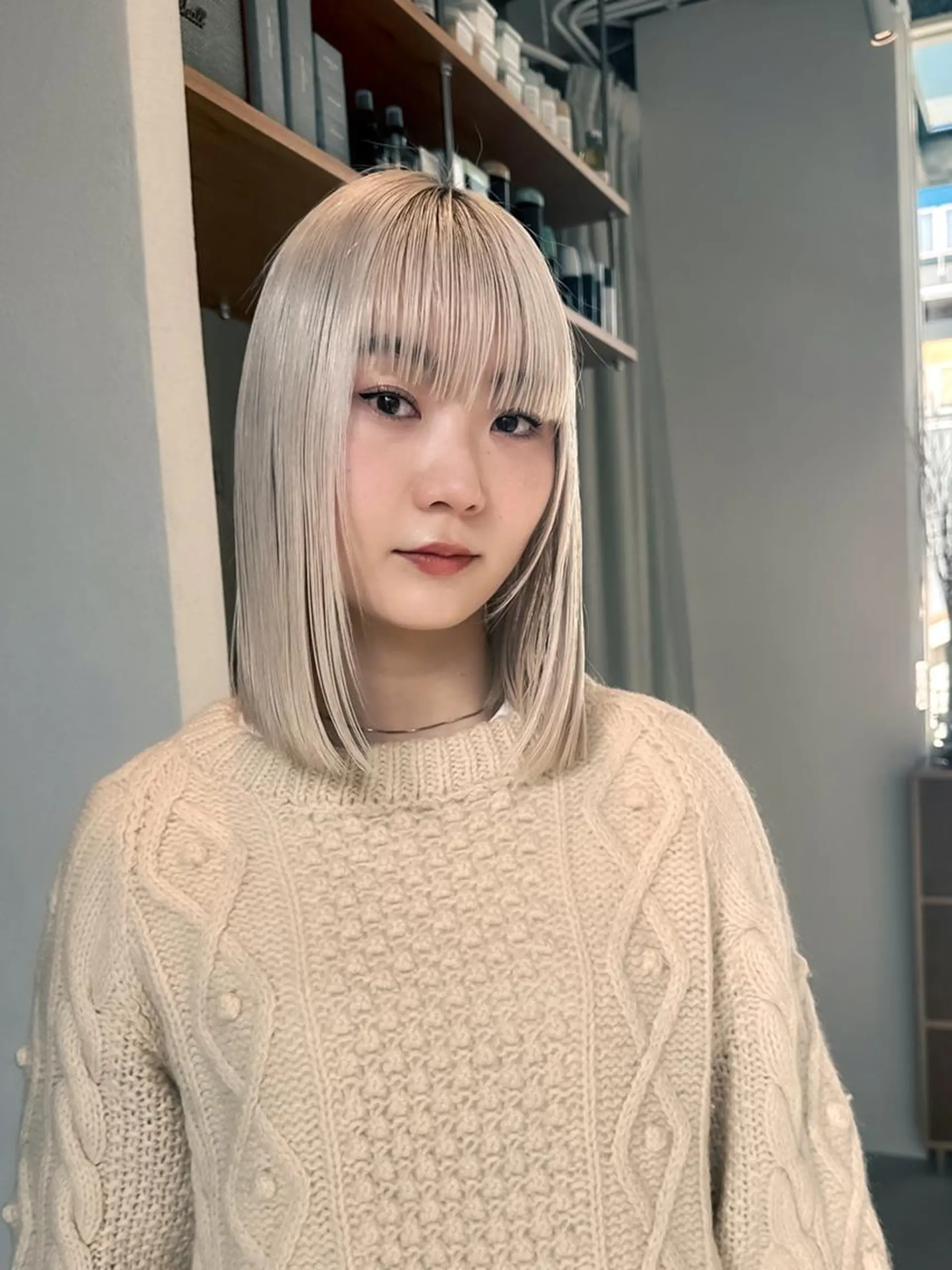 ミディアム yelm (official)のヘアスタイル