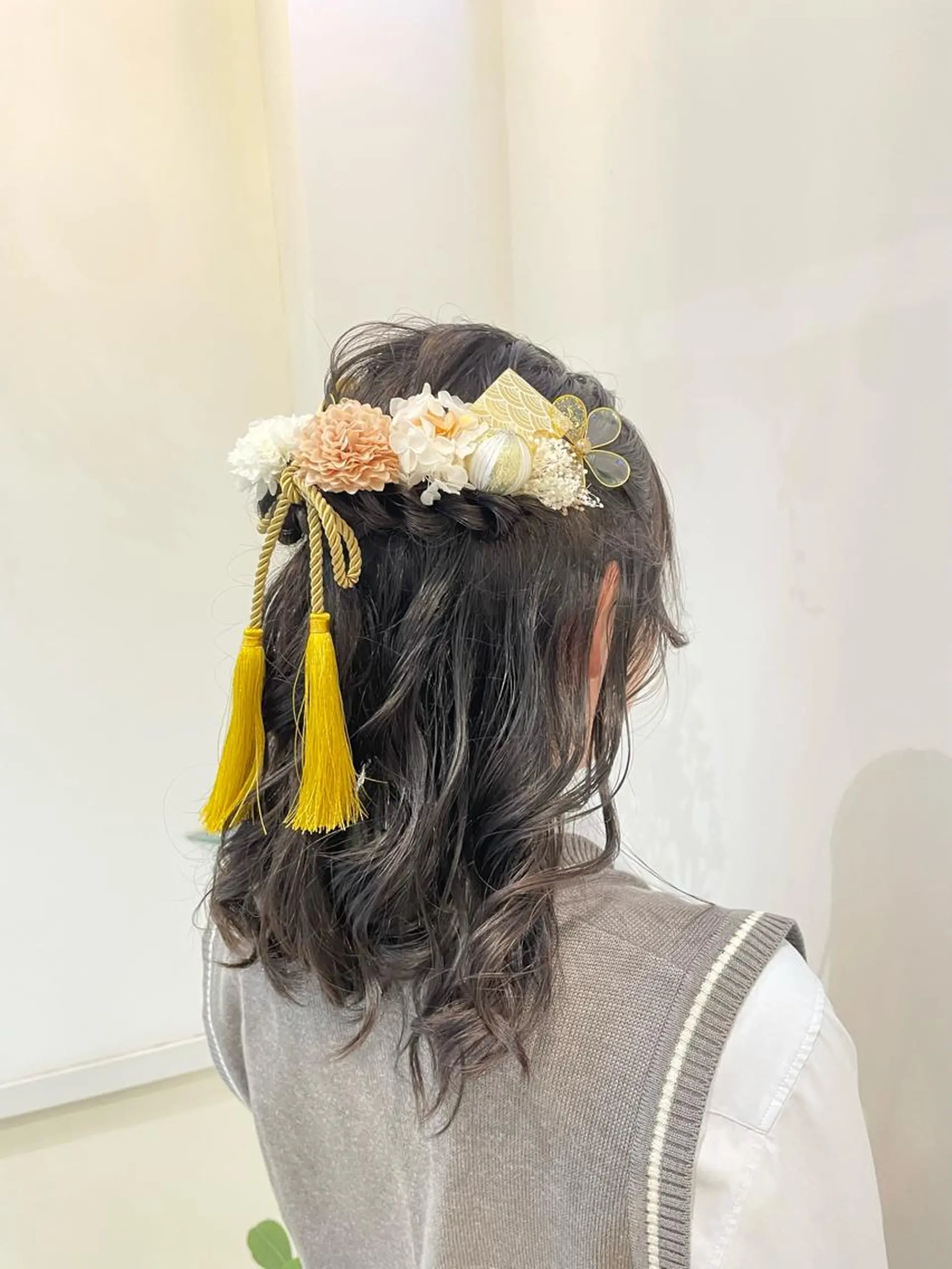 ヘアセット 髪質改善カラー🤍 エクステ✨君島由実子のヘアスタイル