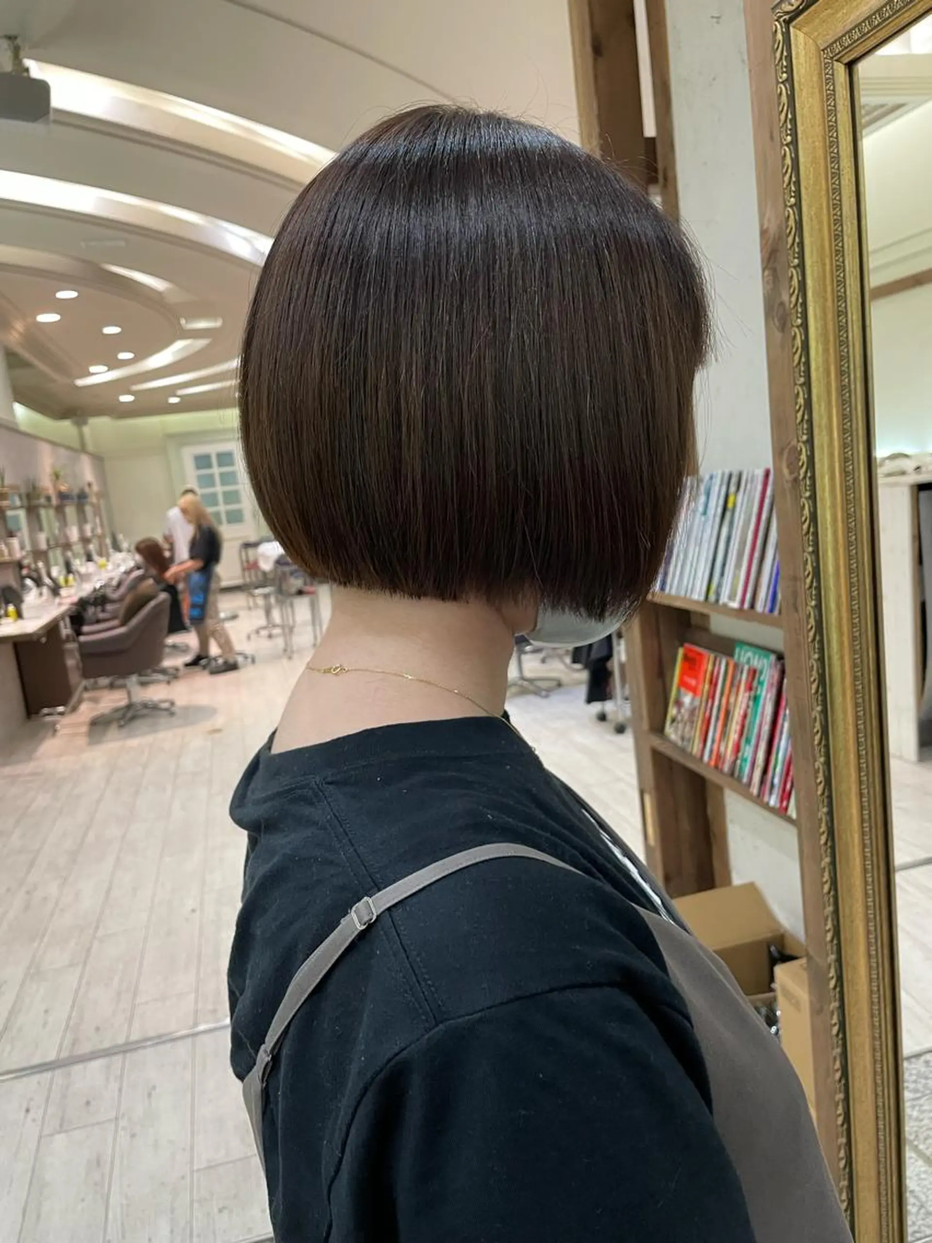 ショート ボブ 安田 蓮のヘアスタイル