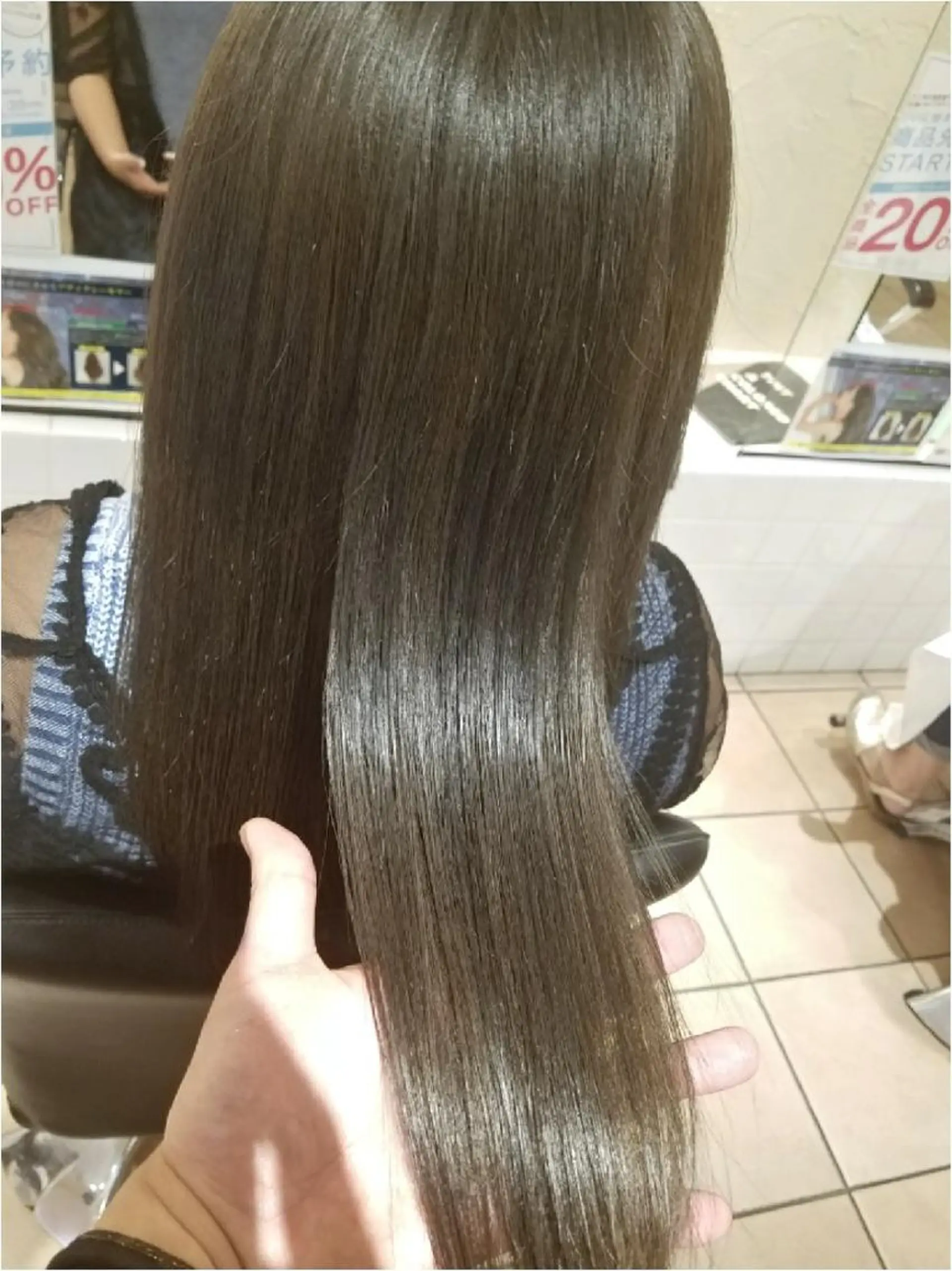 ロング カラー ヘアアレンジ アッシュ 【髪質改善美容師】t occa茨木篠原健太のヘアスタイル