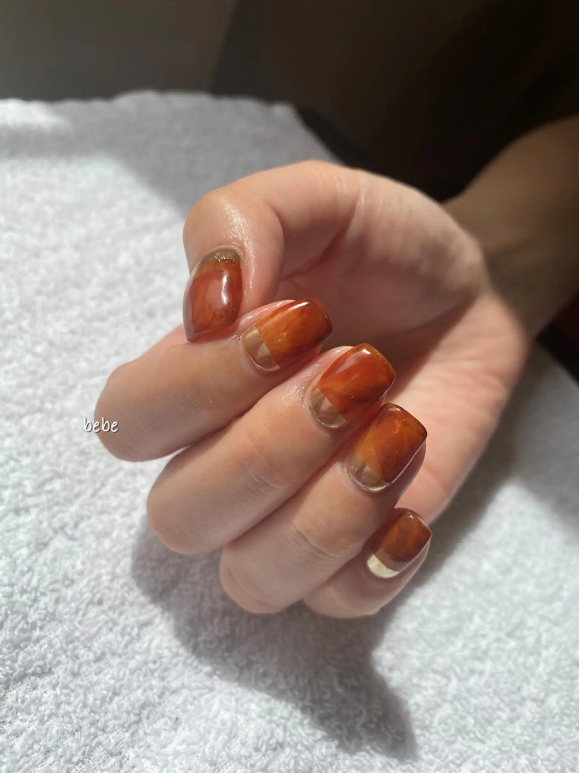 ネイル ニュアンスネイル ハンドネイル Ann. nail.tokyo所属・Ann nailのネイルデザイン