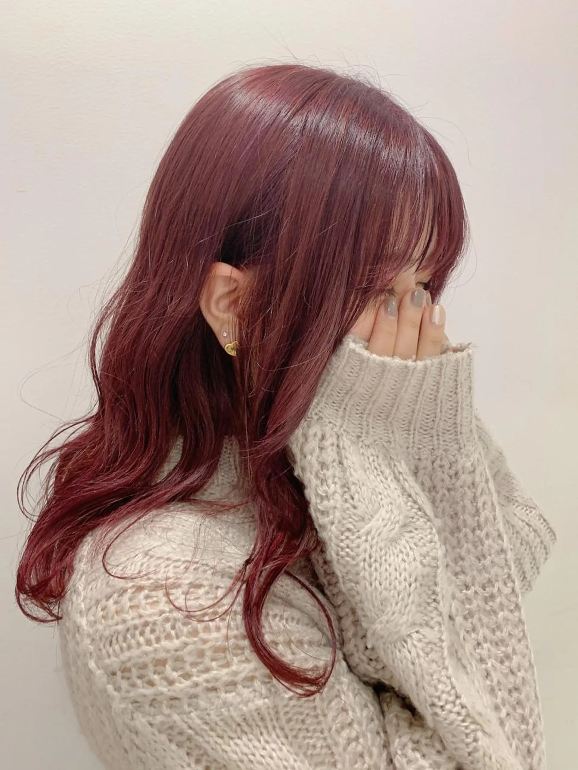 ロング カラー ハイトーン/ウルフ /小澤凌祐🦕のヘアスタイル