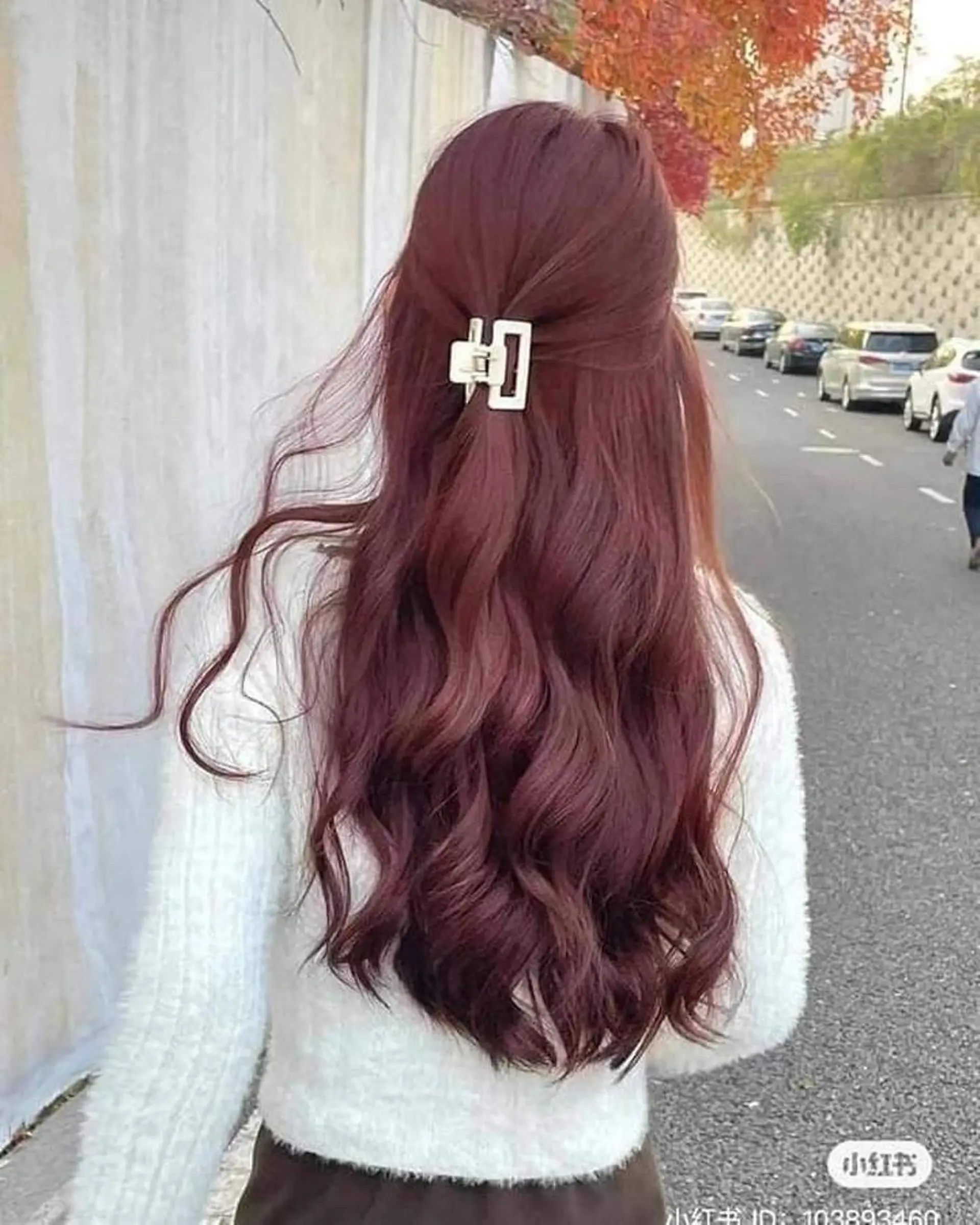 カラー カット トリートメント mina/暖色カラー 🥀韓国風カット🥀のヘアスタイル