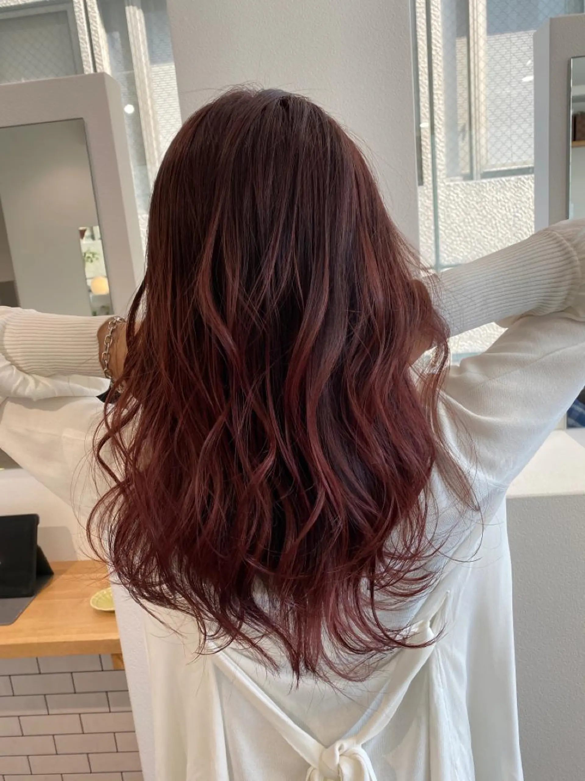 ミディアム カラー カット ヘアカラー トリートメント JILBLAN京都 ショート/ハイライトのヘアスタイル