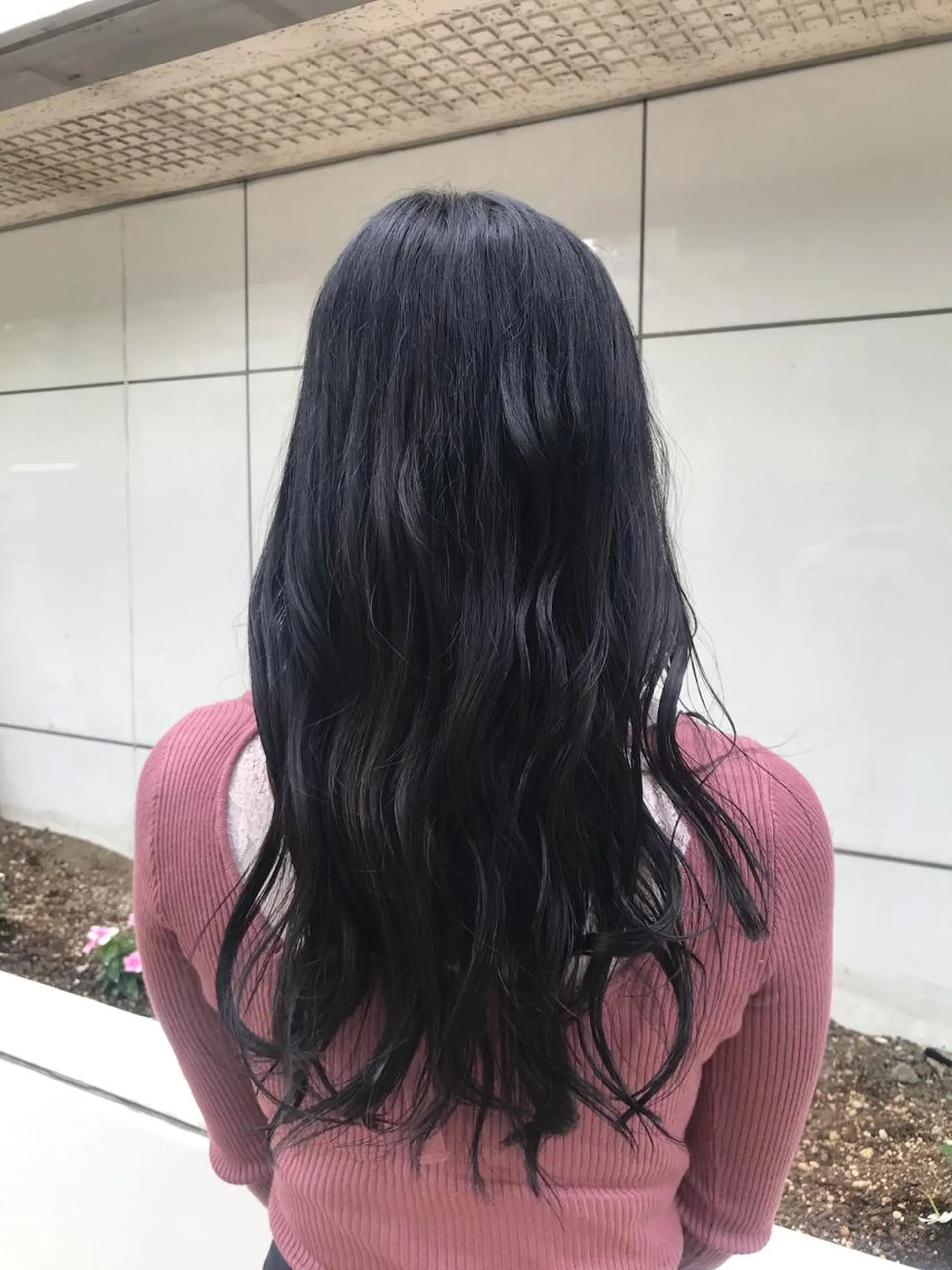 ロング カラー ブルーカラー ブルーグレー 🦋きつない みゆ🦋のマツエク・マツパデザイン