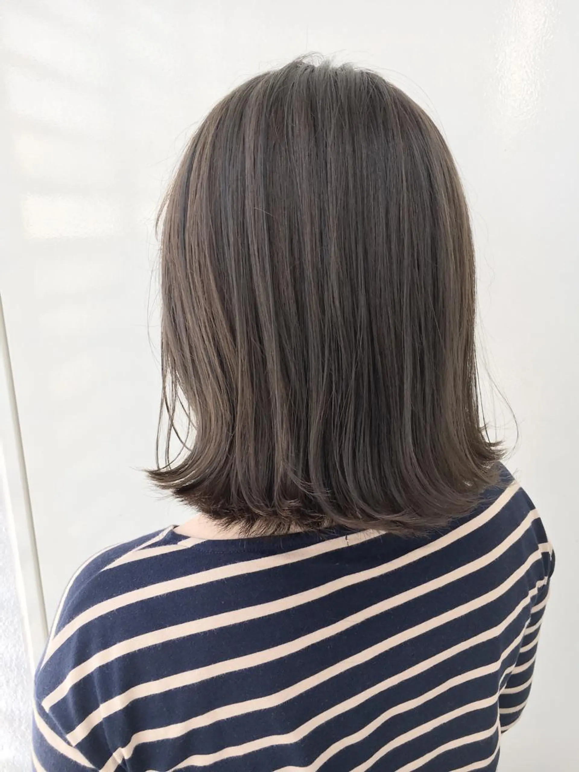 ミディアム カラー パーマ ヘアアレンジ Zina福岡天神店 艶髪/レイヤー/小顔のヘアスタイル