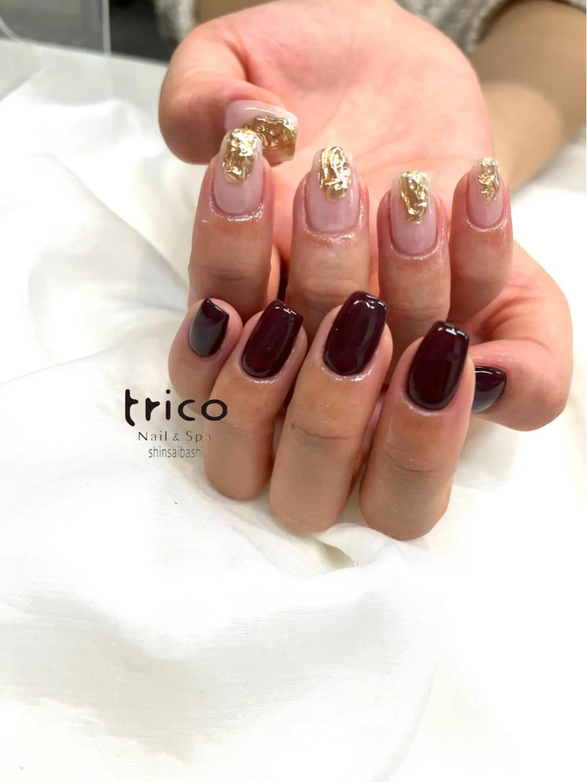 ネイル ハンドネイル 竹本 恵美のネイルデザイン