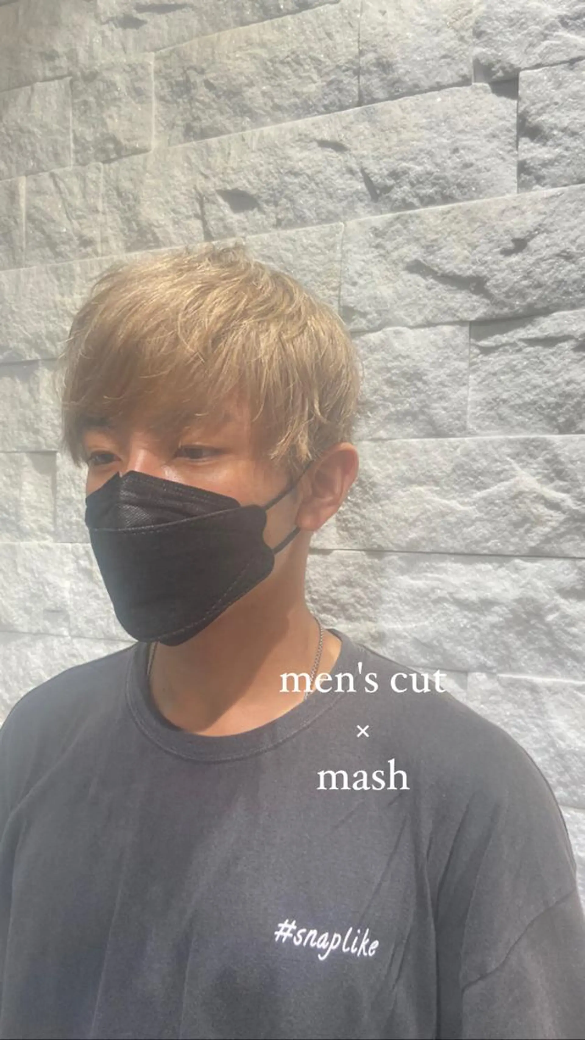 メンズ マッシュ 藤沢/レイヤー/ メンズパーマのヘアスタイル