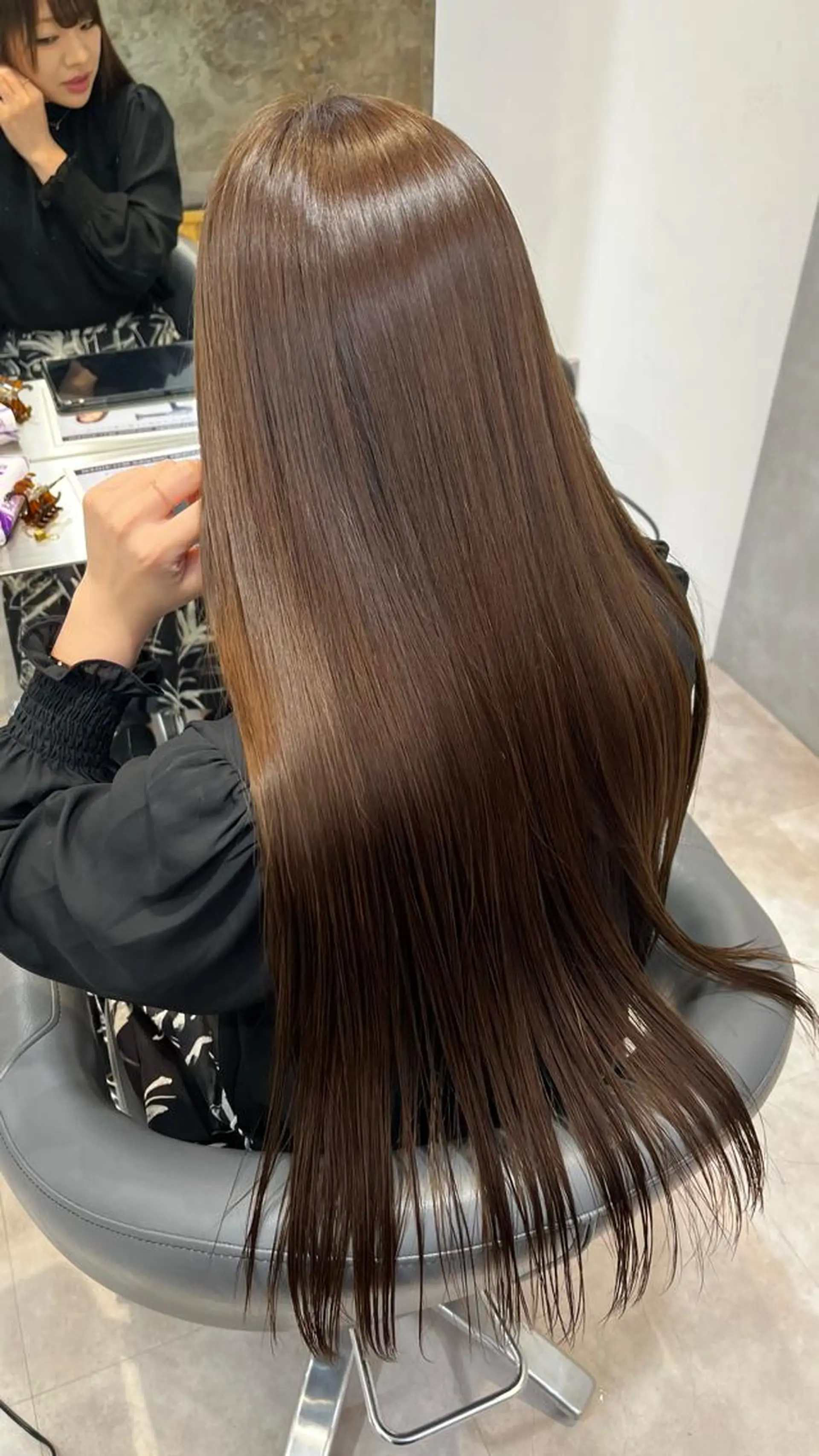 ロング ロング トリートメント 透明感カラー🕊🤍 アサノ  マユのヘアスタイル