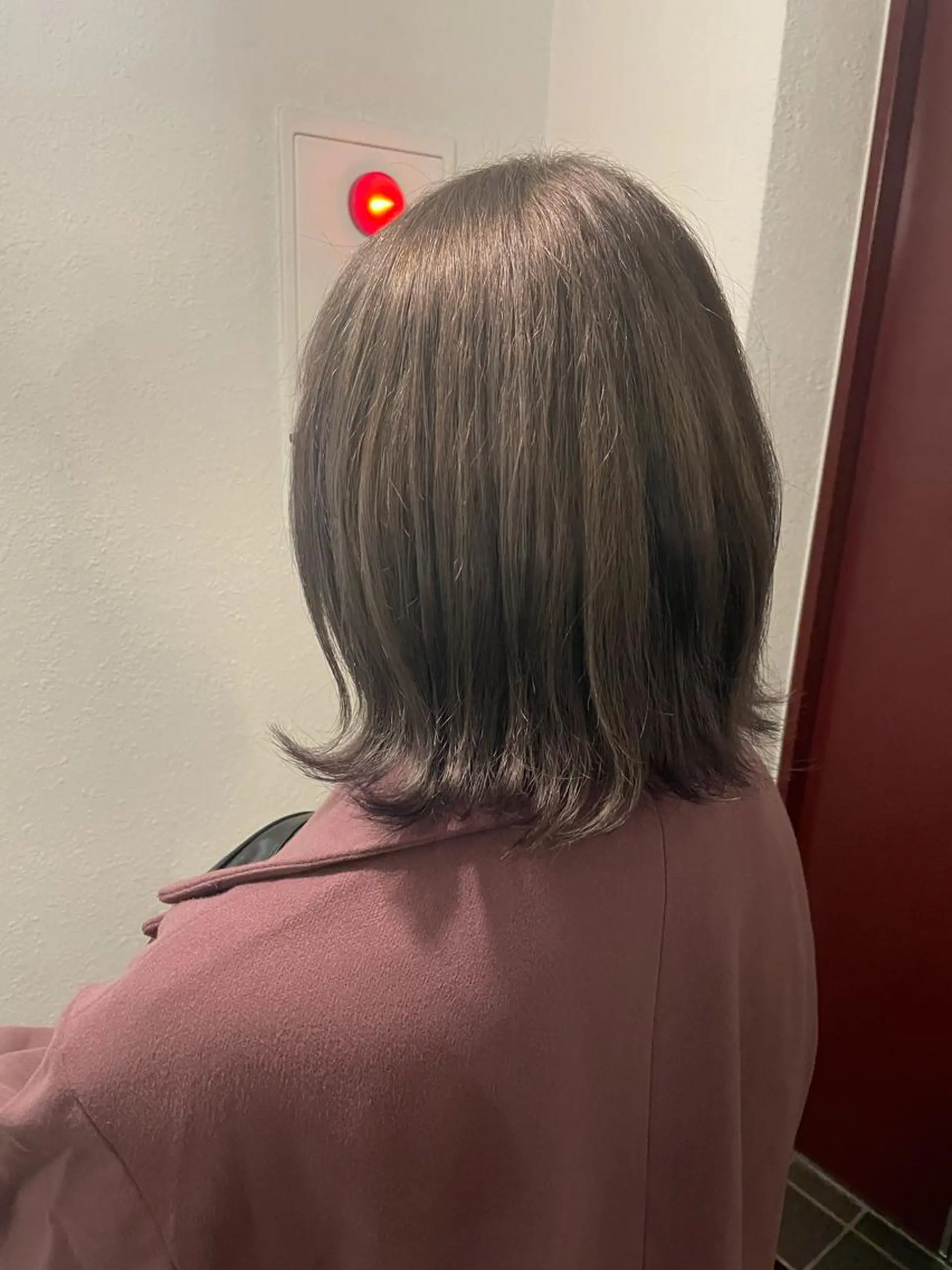 ミディアム カラー 韓国レイヤー/髪質 改善/縮毛🤍吉田のヘアスタイル