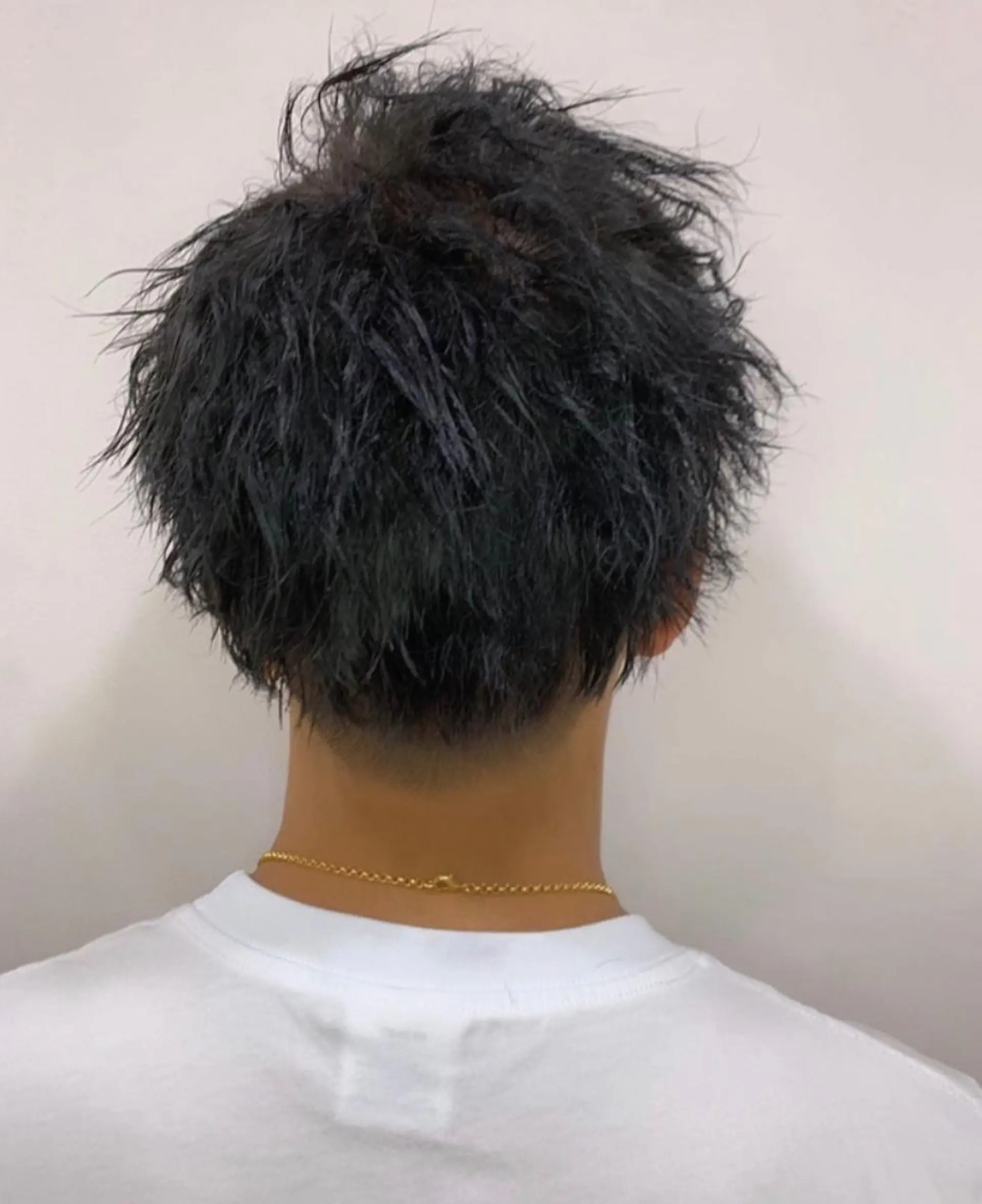 ショート カラー パーマ 脱白髪染め美容師 竹内涼乃のヘアスタイル