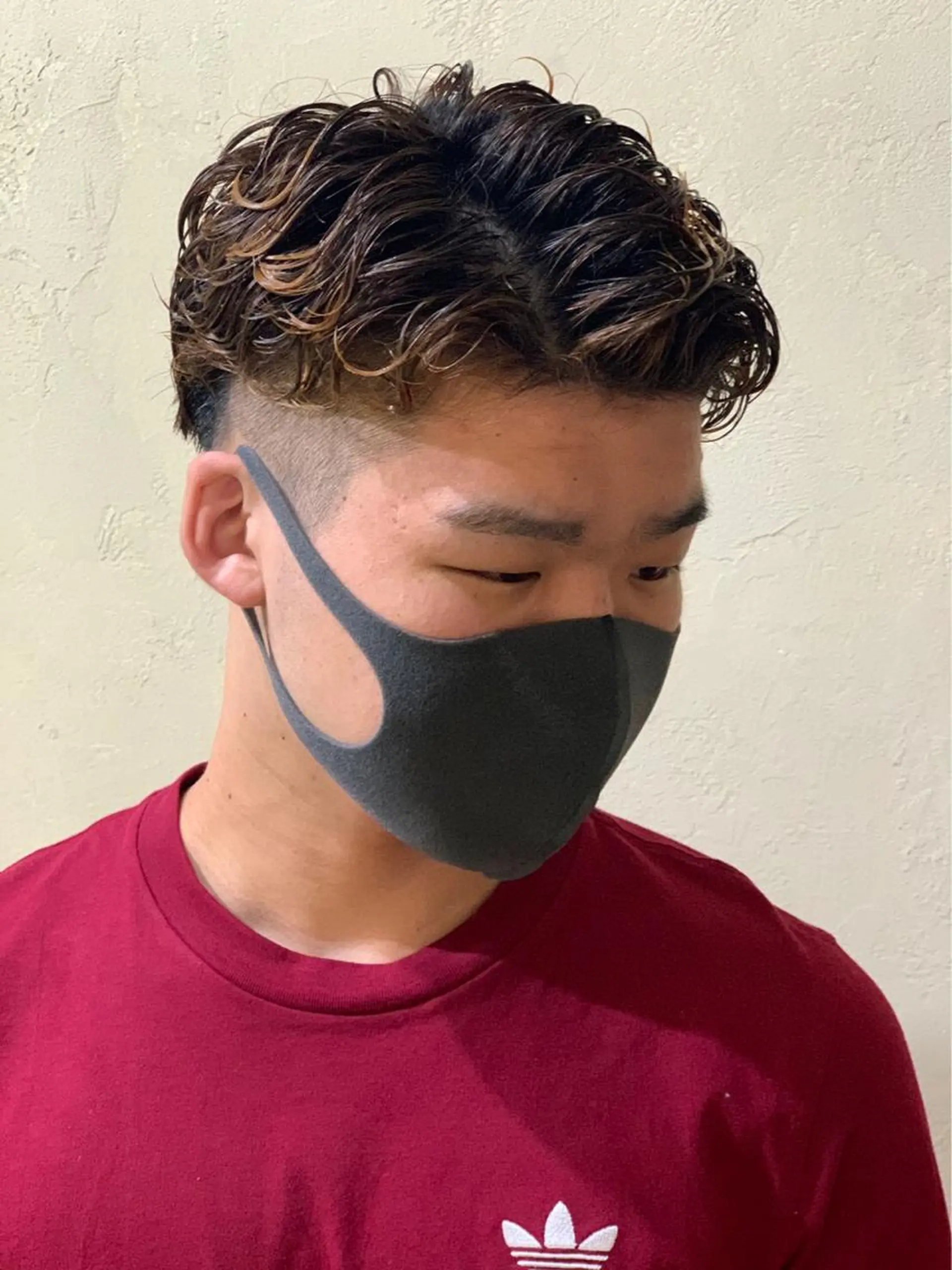 ショート パーマ 斉田 大輝のヘアスタイル