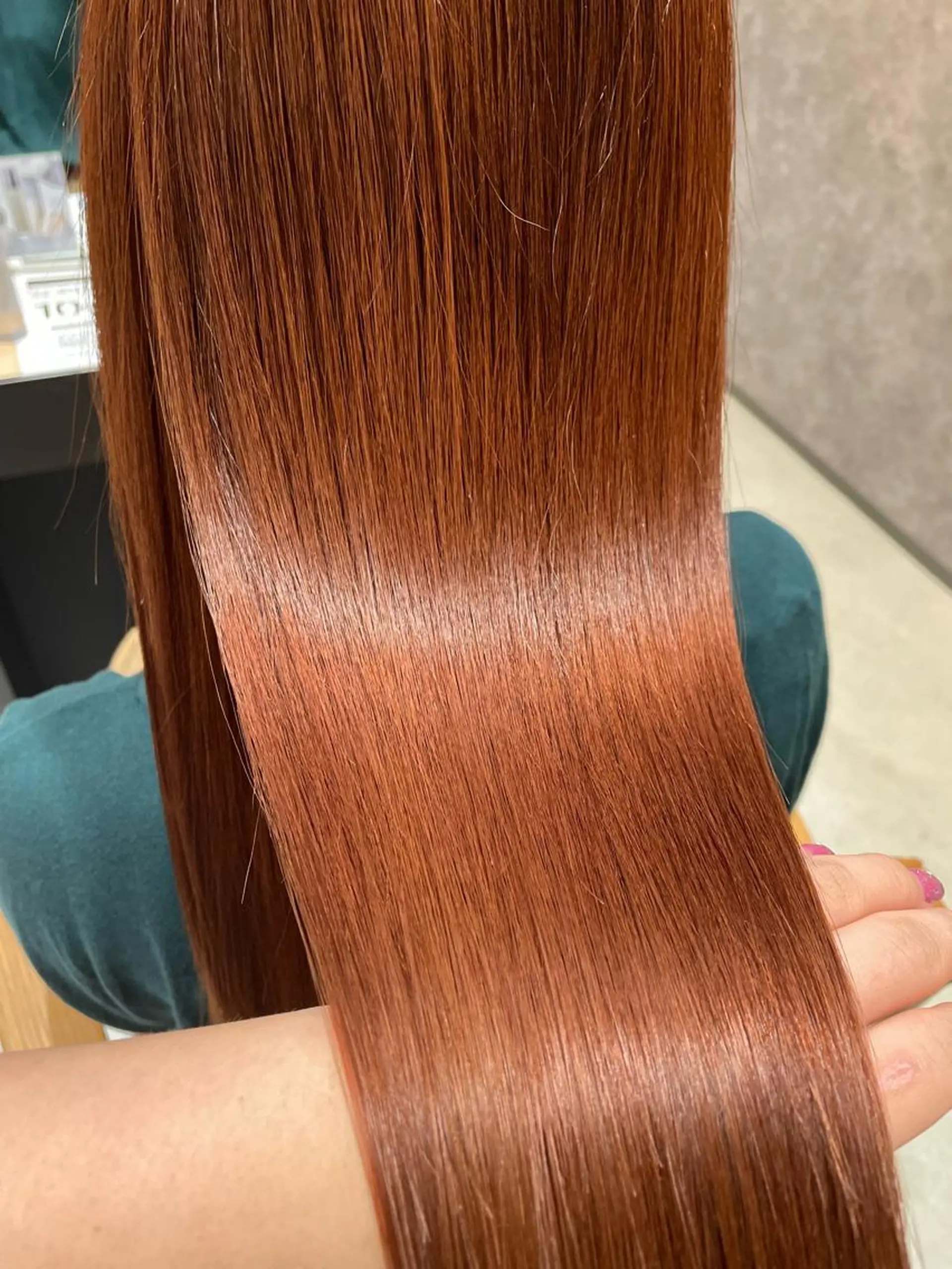 ロング カラー ヘアアレンジ 寺西 恵🪡🤍のヘアスタイル