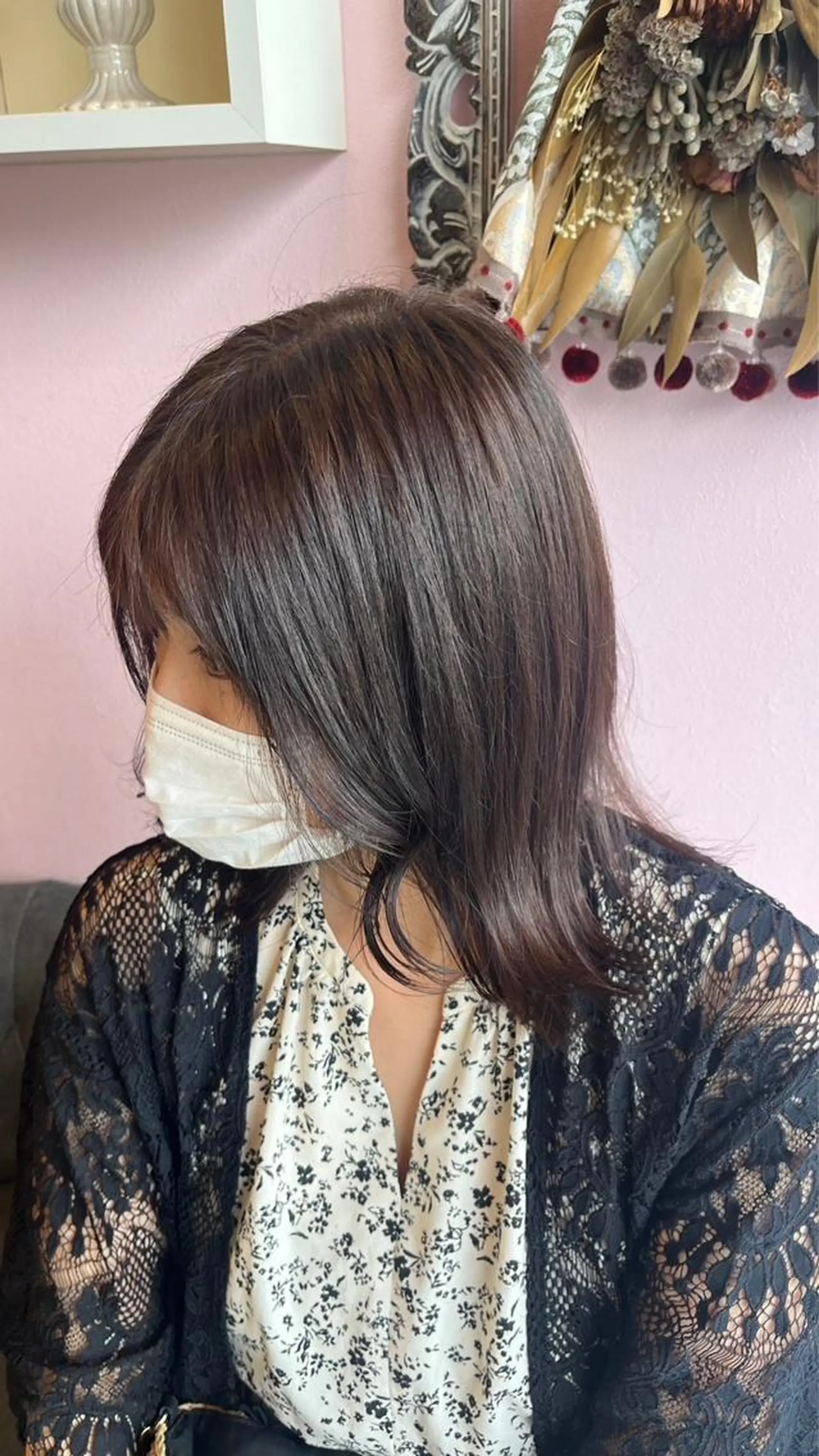 カラー バレイヤージュ ブリーチ ケアブリーチ 透明感カラー デザインカラー ミシェル /韓国ヘア🕊️のヘアスタイル