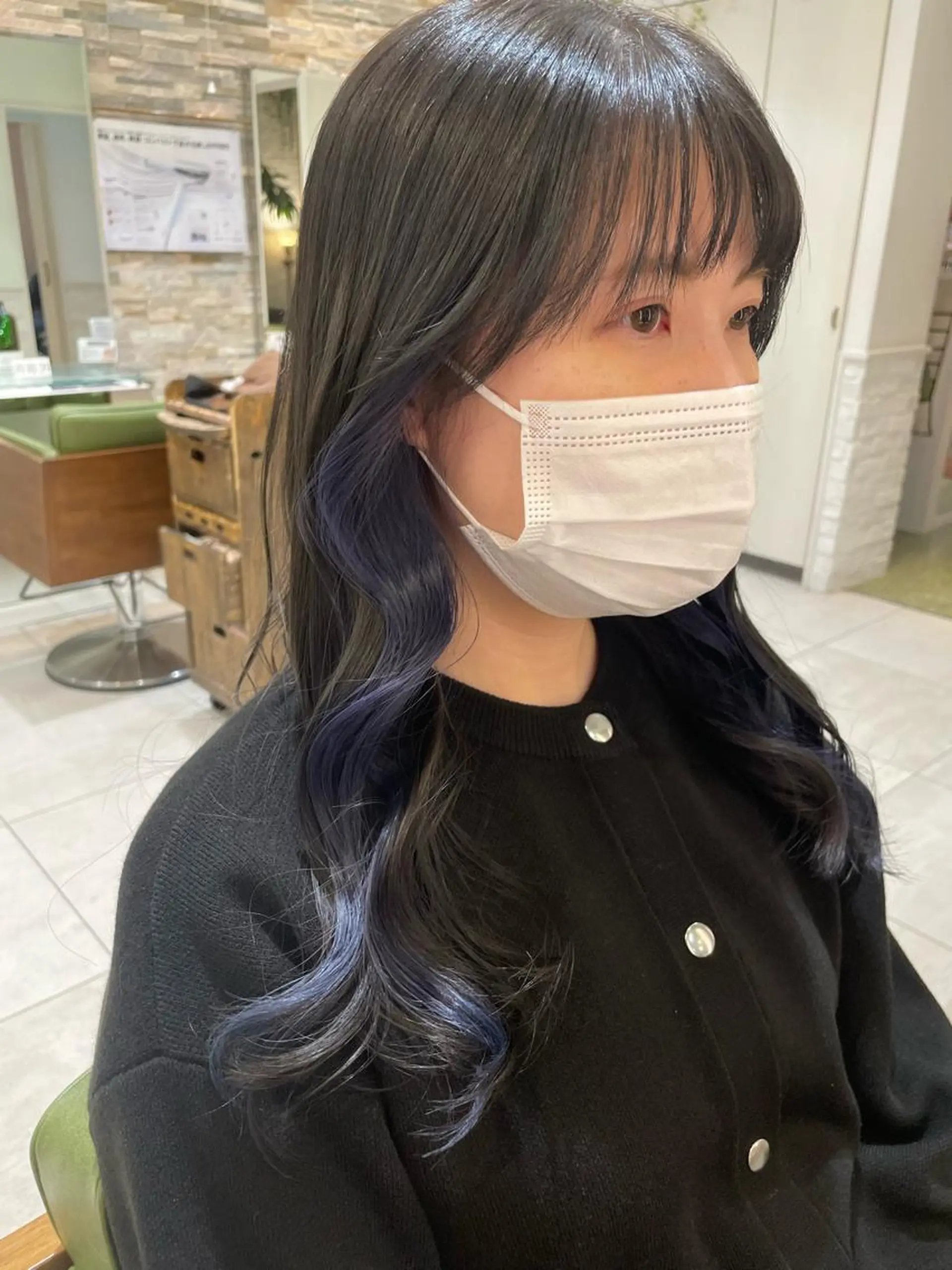 ロング カット ヘアカラー 石渡このみ 🍊レイヤーカットのヘアスタイル