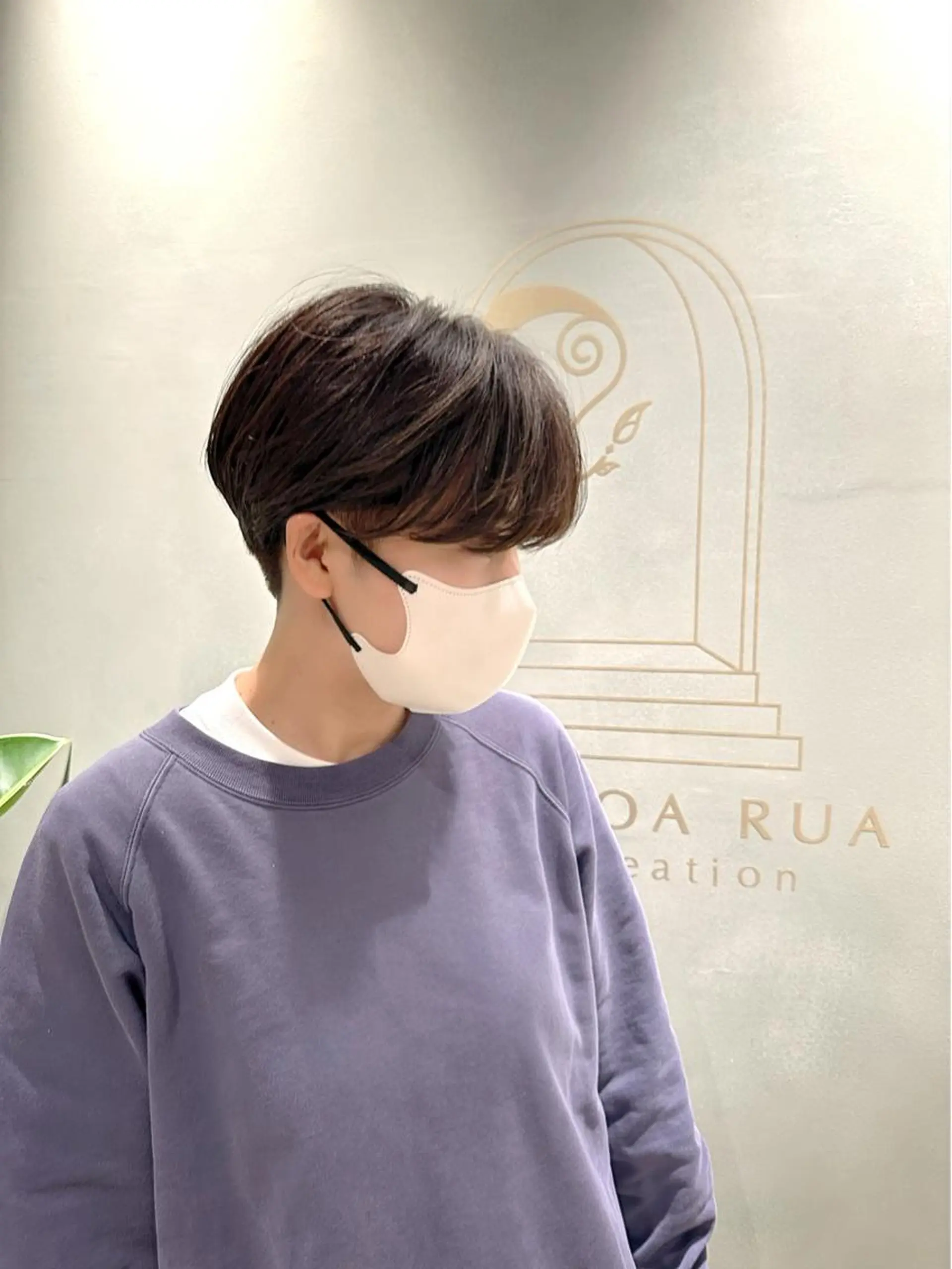 ショート Tonukoa Rua所属・レディースモデル カット/中川翔太のヘアスタイル