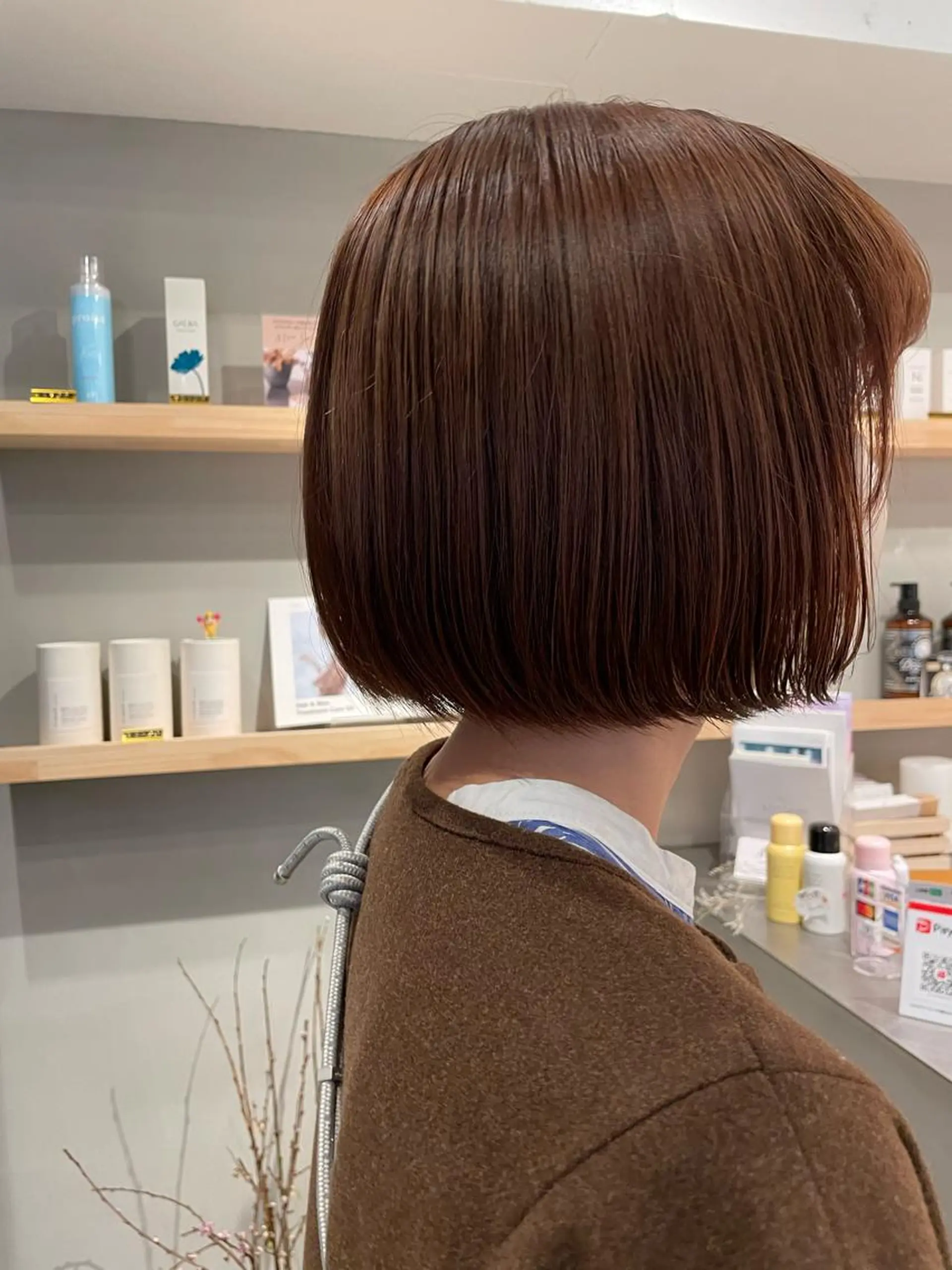 ミディアム カラー SALOWIN下北沢所属・hazuki 🌝のヘアスタイル