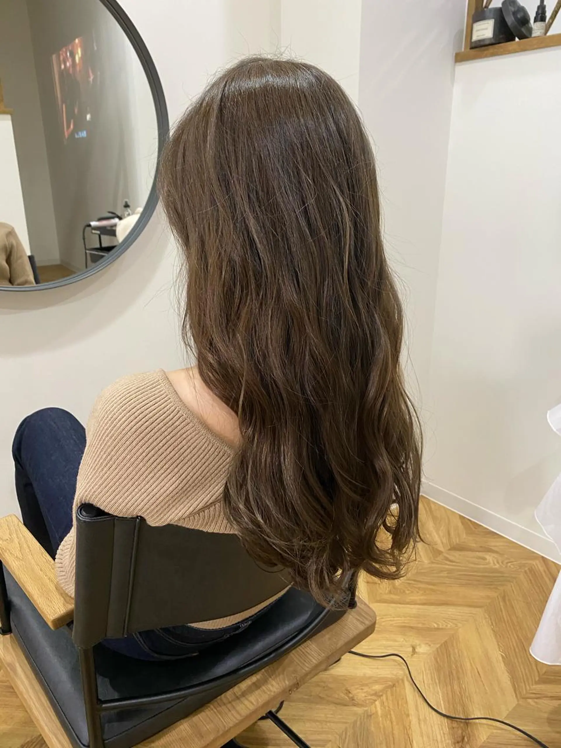 ロング ヘアカラー トリートメント 透明感/ツヤ髪/ さら艶/前田祥汰のヘアスタイル