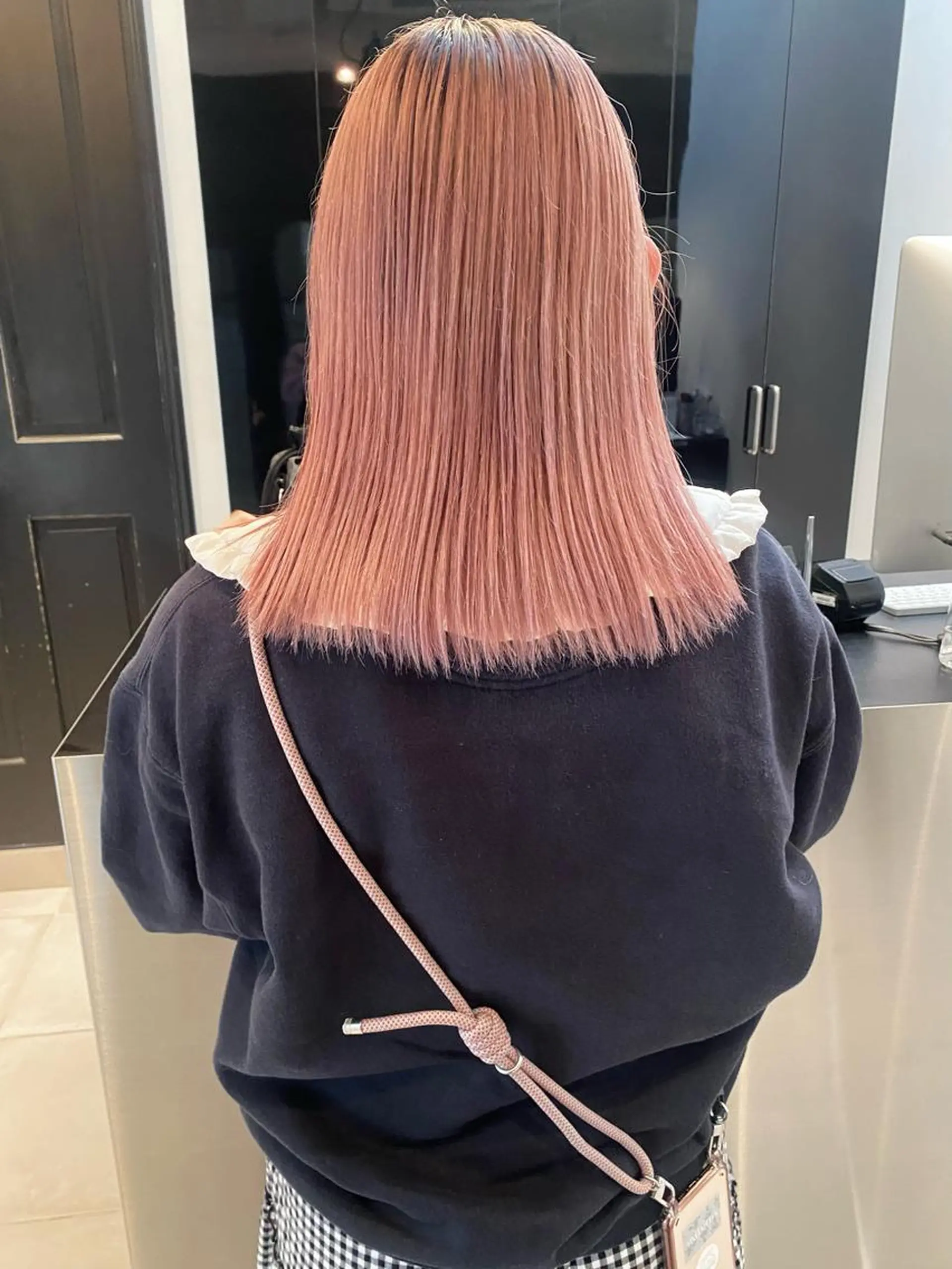 ミディアム カラー ヘアカラー riria/ボブ /ブラウンカラー🎀のヘアスタイル