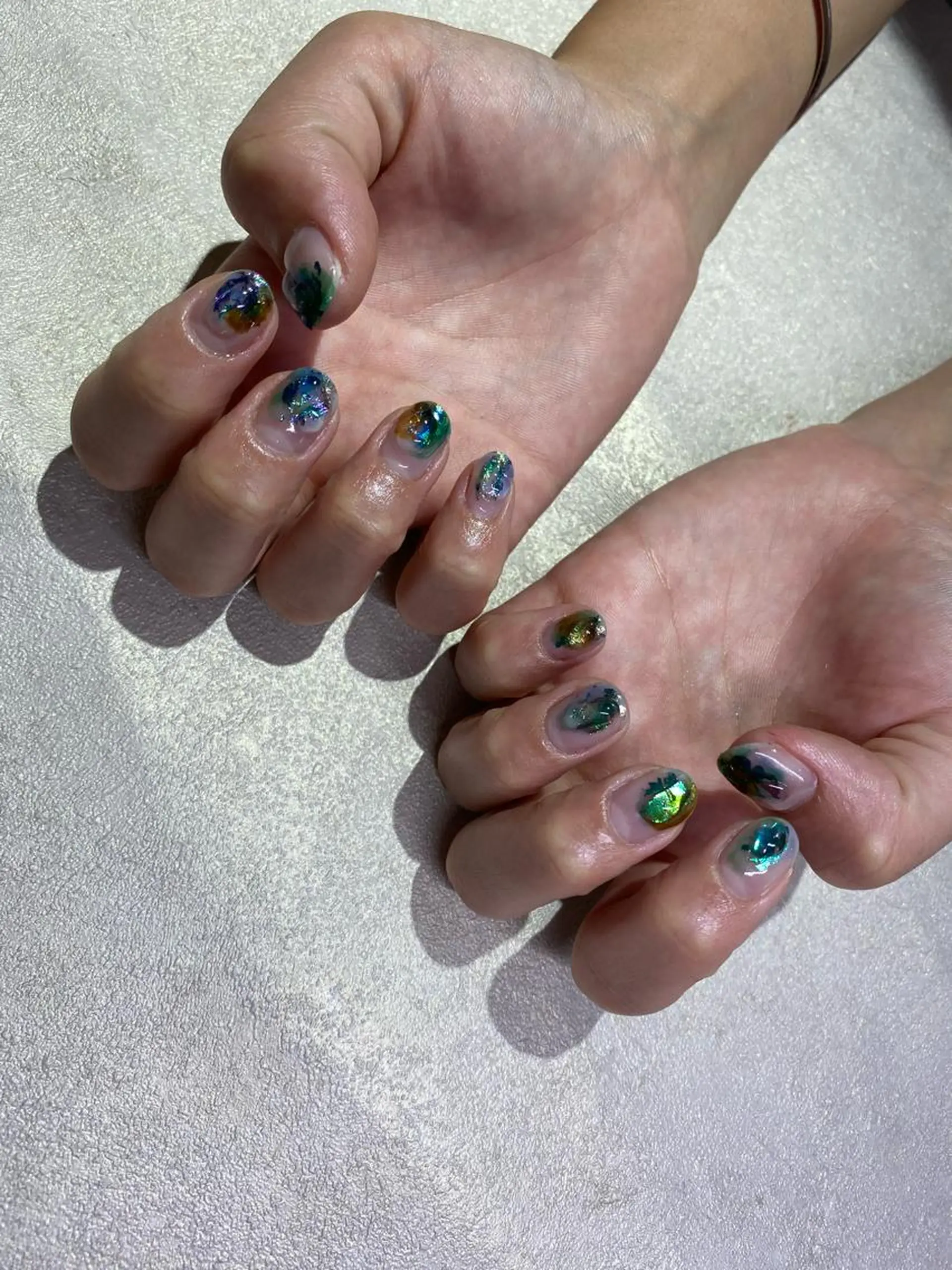 ネイル Amber21.所属・Nagahama Akariのネイルデザイン