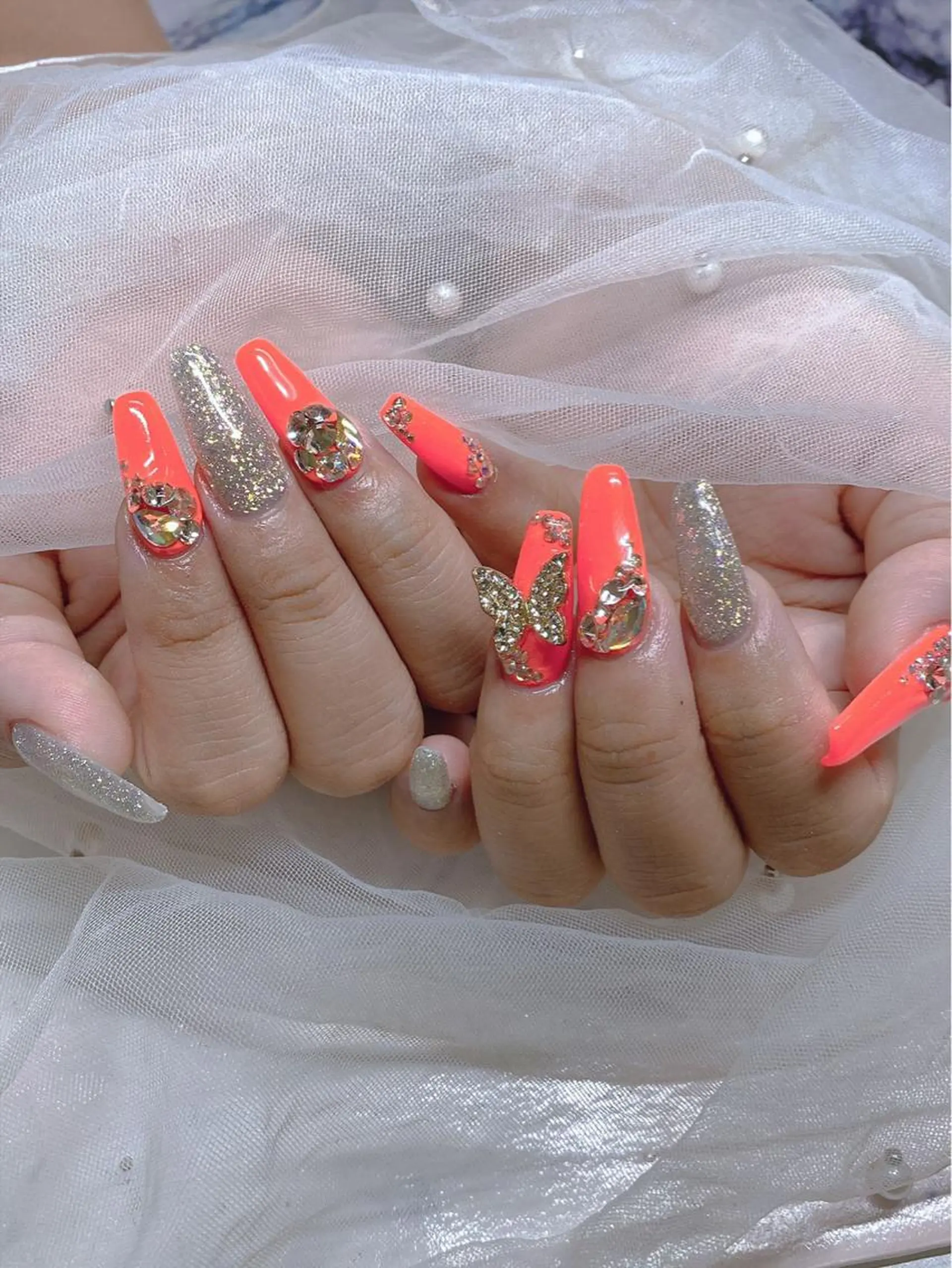 ネイル 長さだし専門店 M2 rikaのネイルデザイン