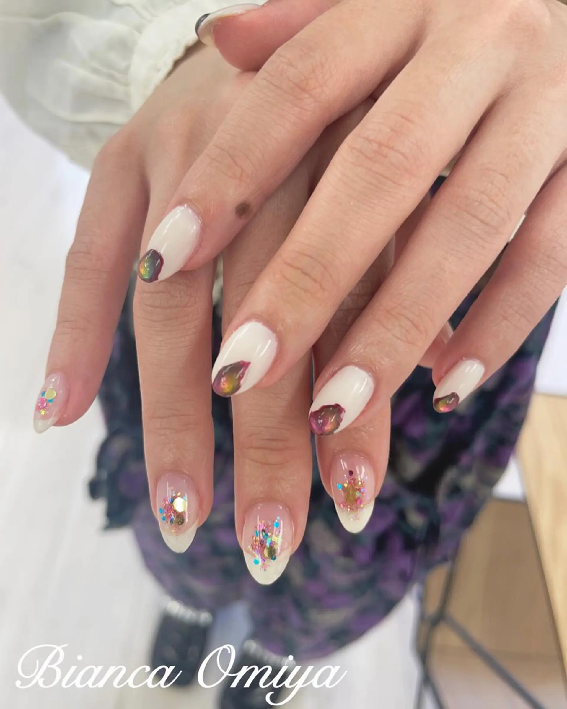 ネイル 岩松 沙耶のネイルデザイン