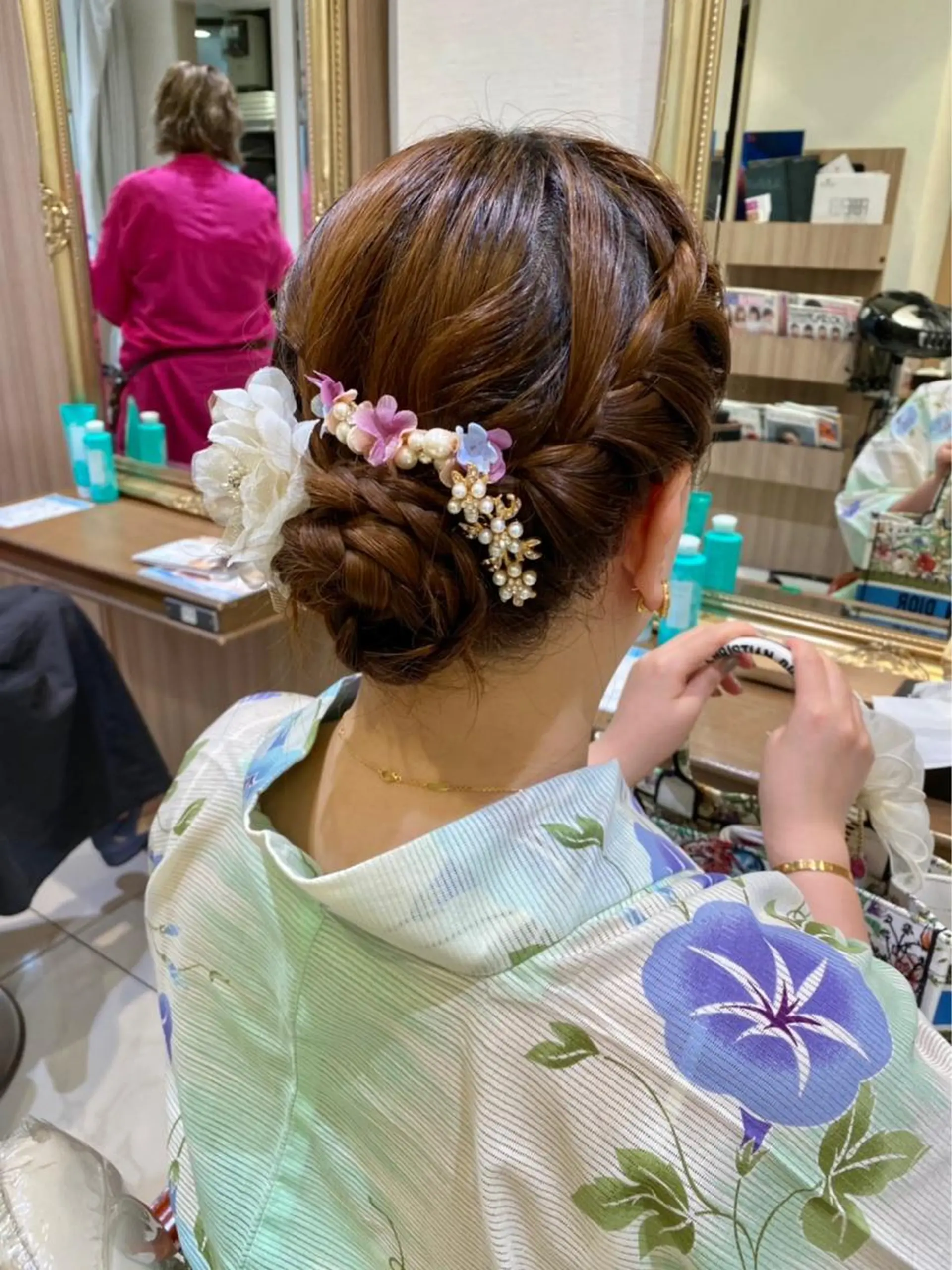 ロング ヘアアレンジ 古川 琴美のヘアスタイル