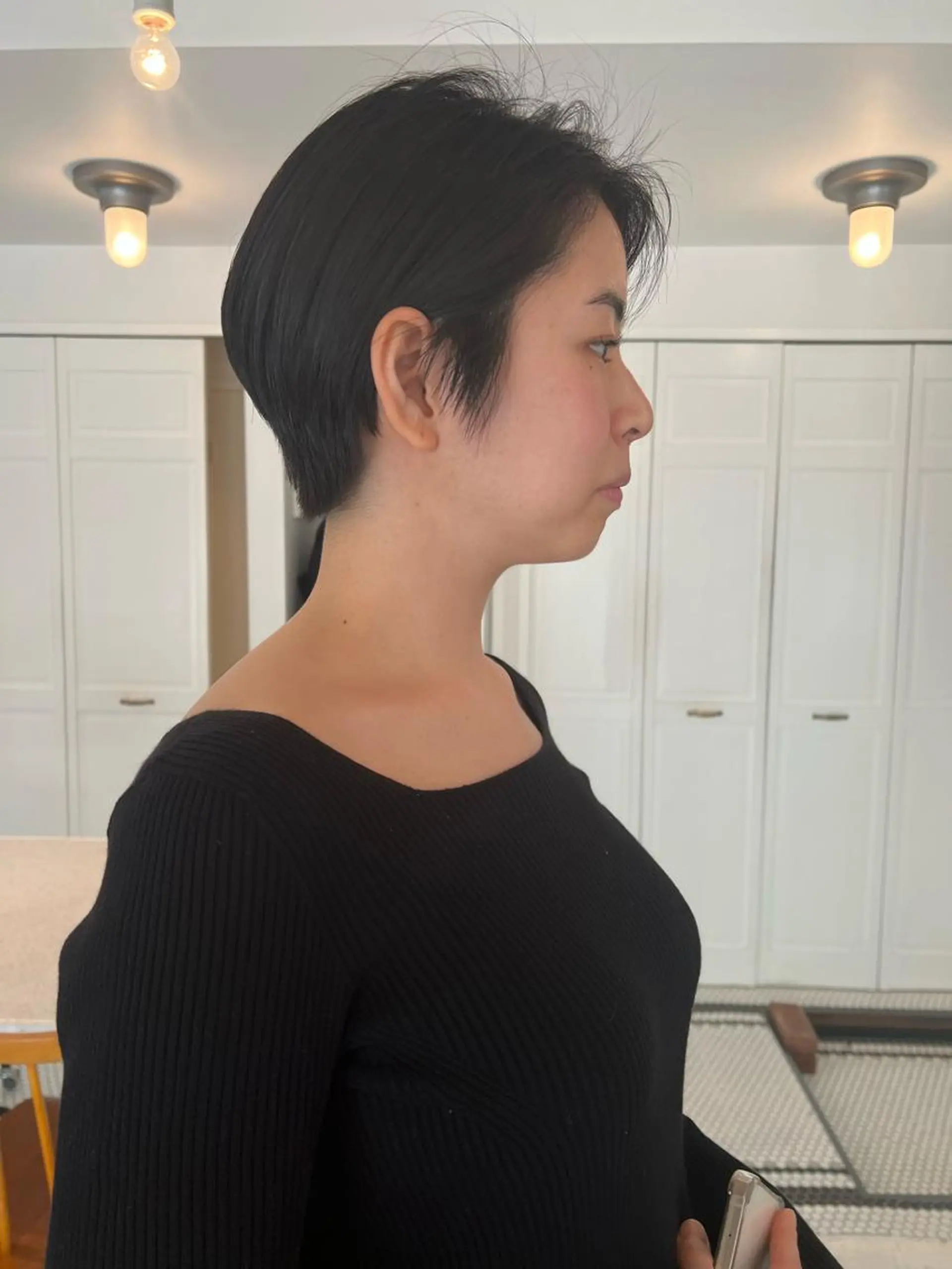 ショート ブリーチカラー🎀 韓国風/寺門美優のヘアスタイル