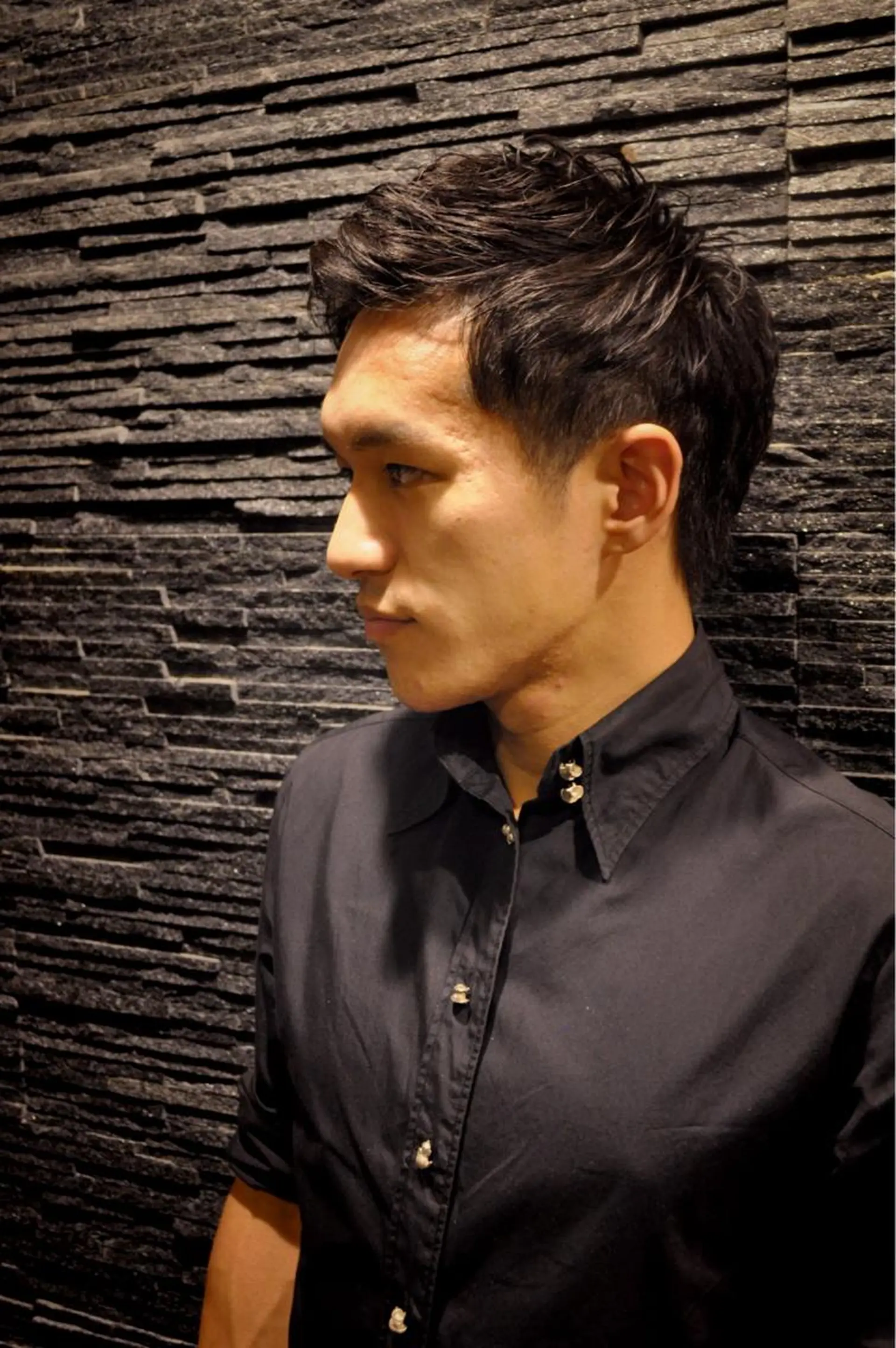 ショート カラー パーマ メンズ 山田 香菜のヘアスタイル