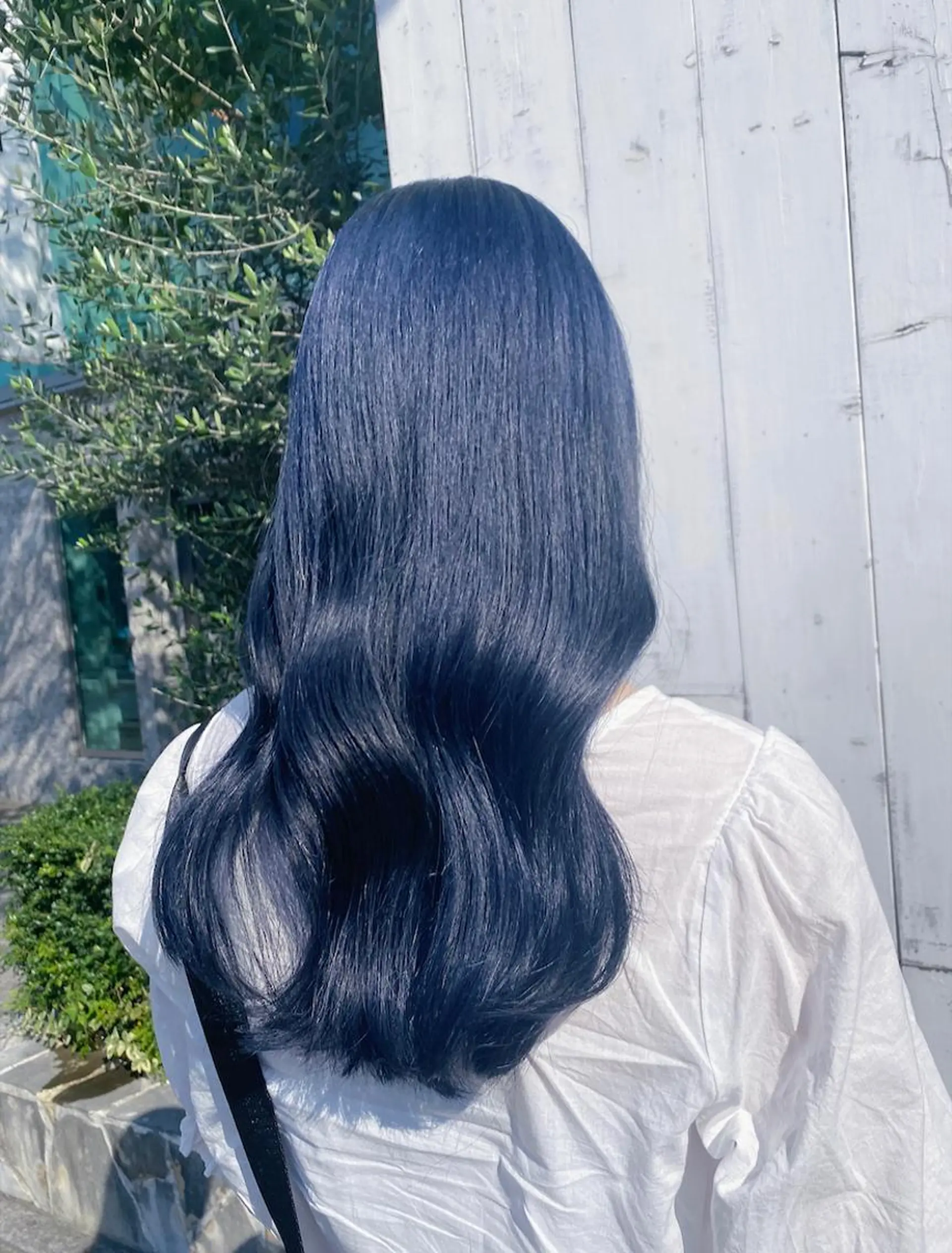 ロング カラー ヘアアレンジ ヘアカラー トリートメント 韓国レイヤーカット/ 儚げカラーチナツのヘアスタイル