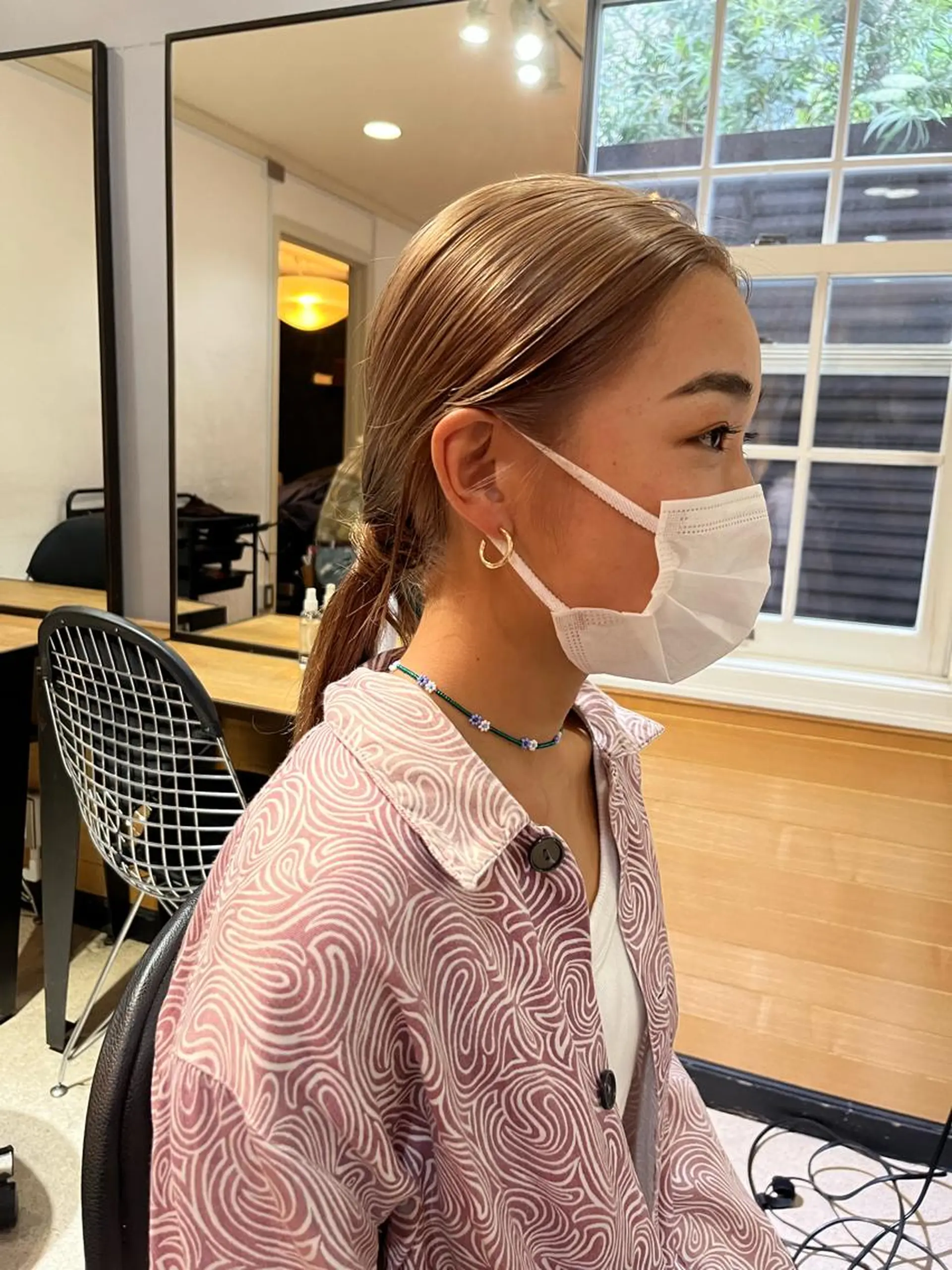 セミロング カラー NOUN所属・eri kinjoのヘアスタイル