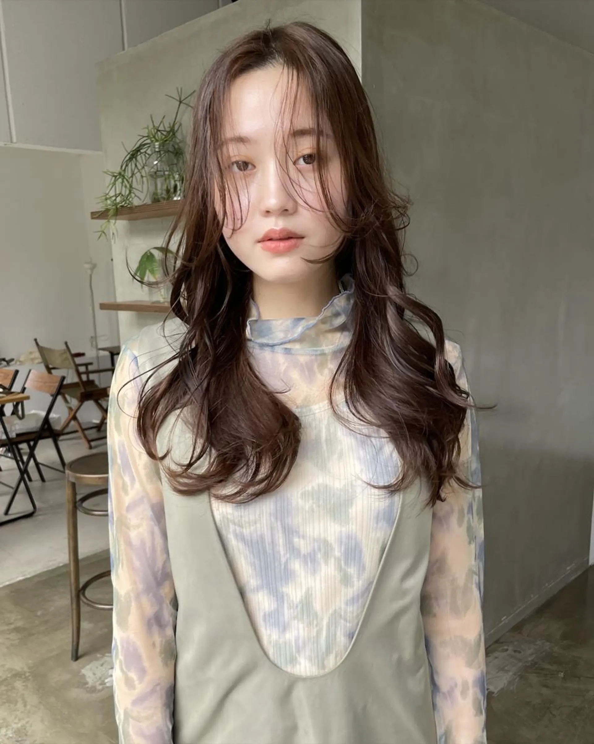 ロング パーマ 倉持 弘人のヘアスタイル