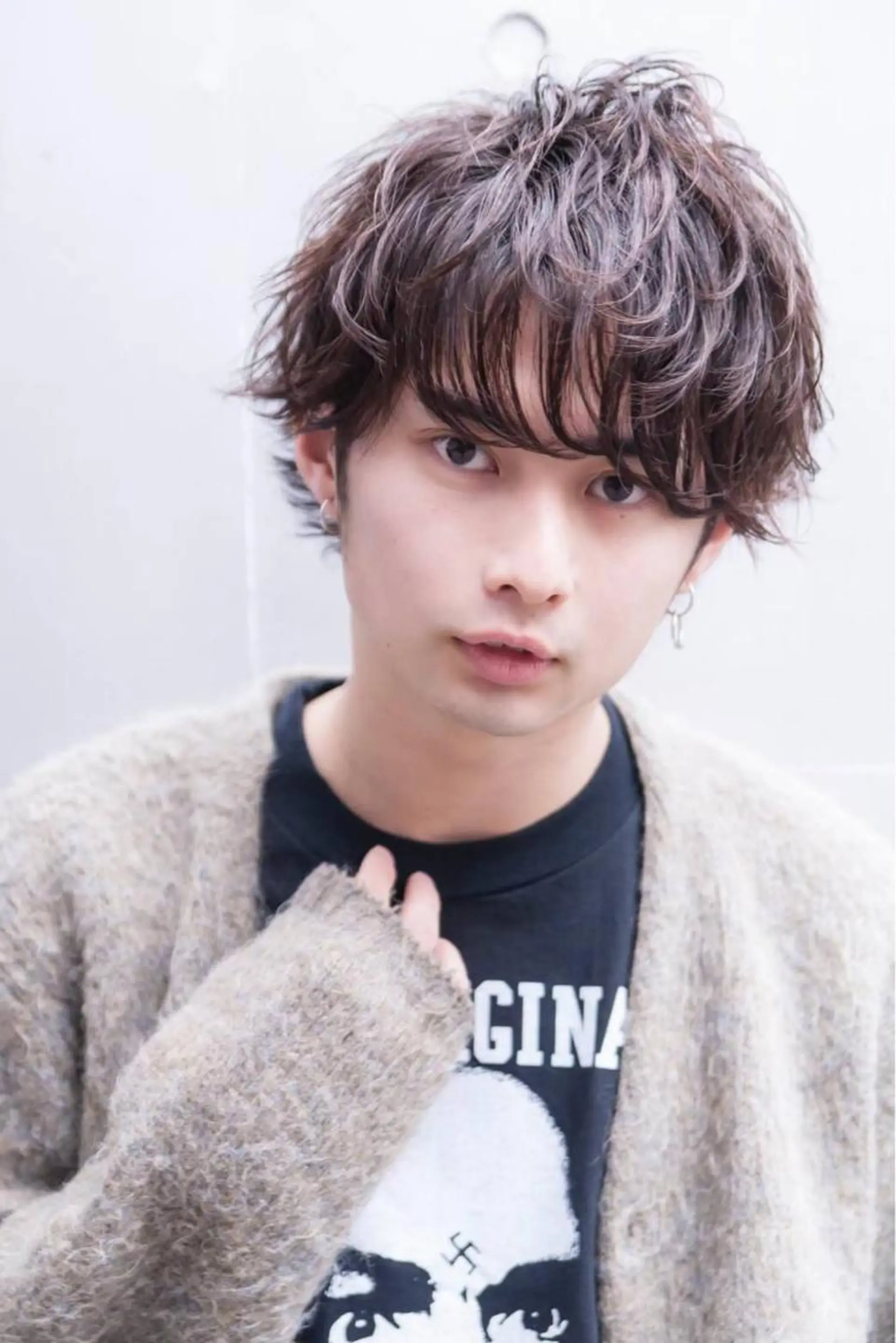 ショート メンズ カット Steelo  渋谷所属・✴︎赤み除去カラー daichi✴︎のヘアスタイル