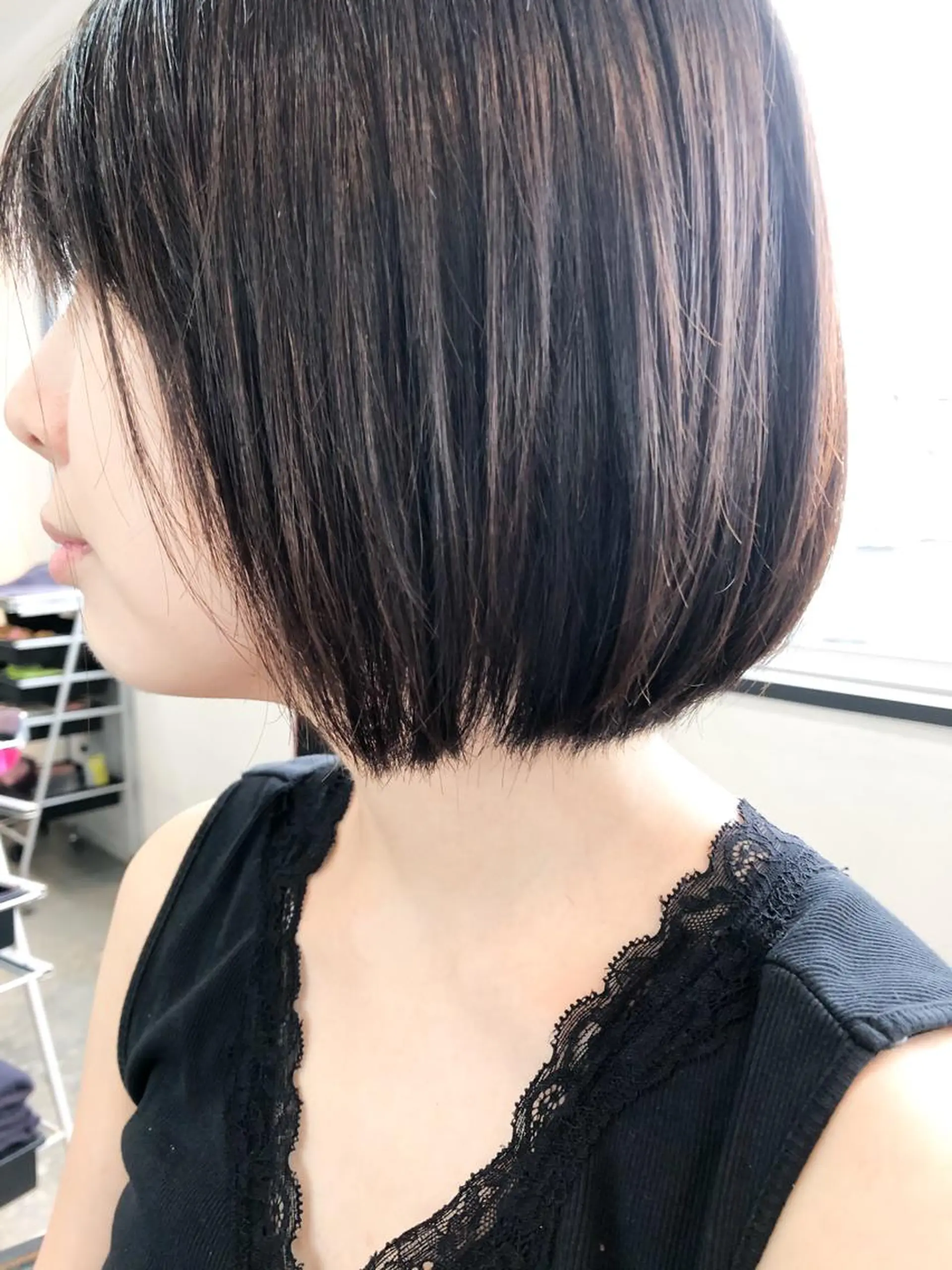 ショート ボブ×縮毛矯正 ryotaのヘアスタイル