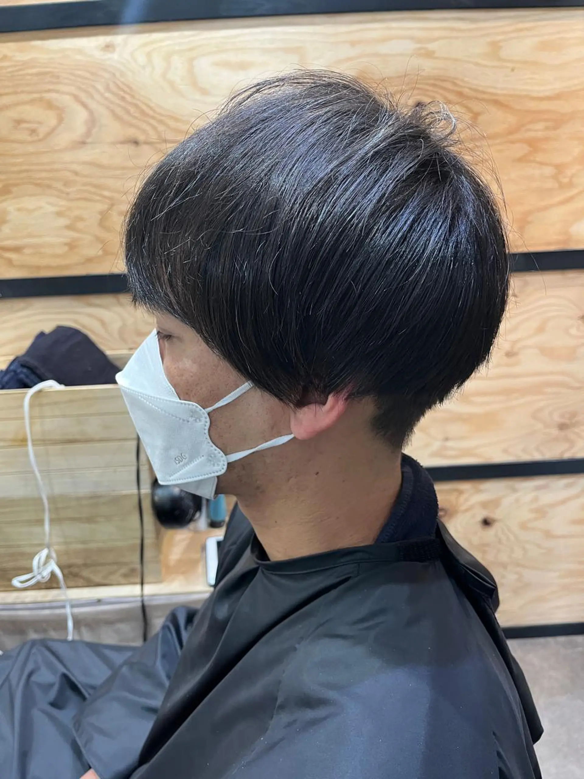 ショート メンズ メンズパーマ ケアカラー ピンクブラウン 外国人風カラー ショートヘア ヘアカラー トリートメント ヘッドスパ times salon名駅所属・久木原 ゆりのヘアスタイル