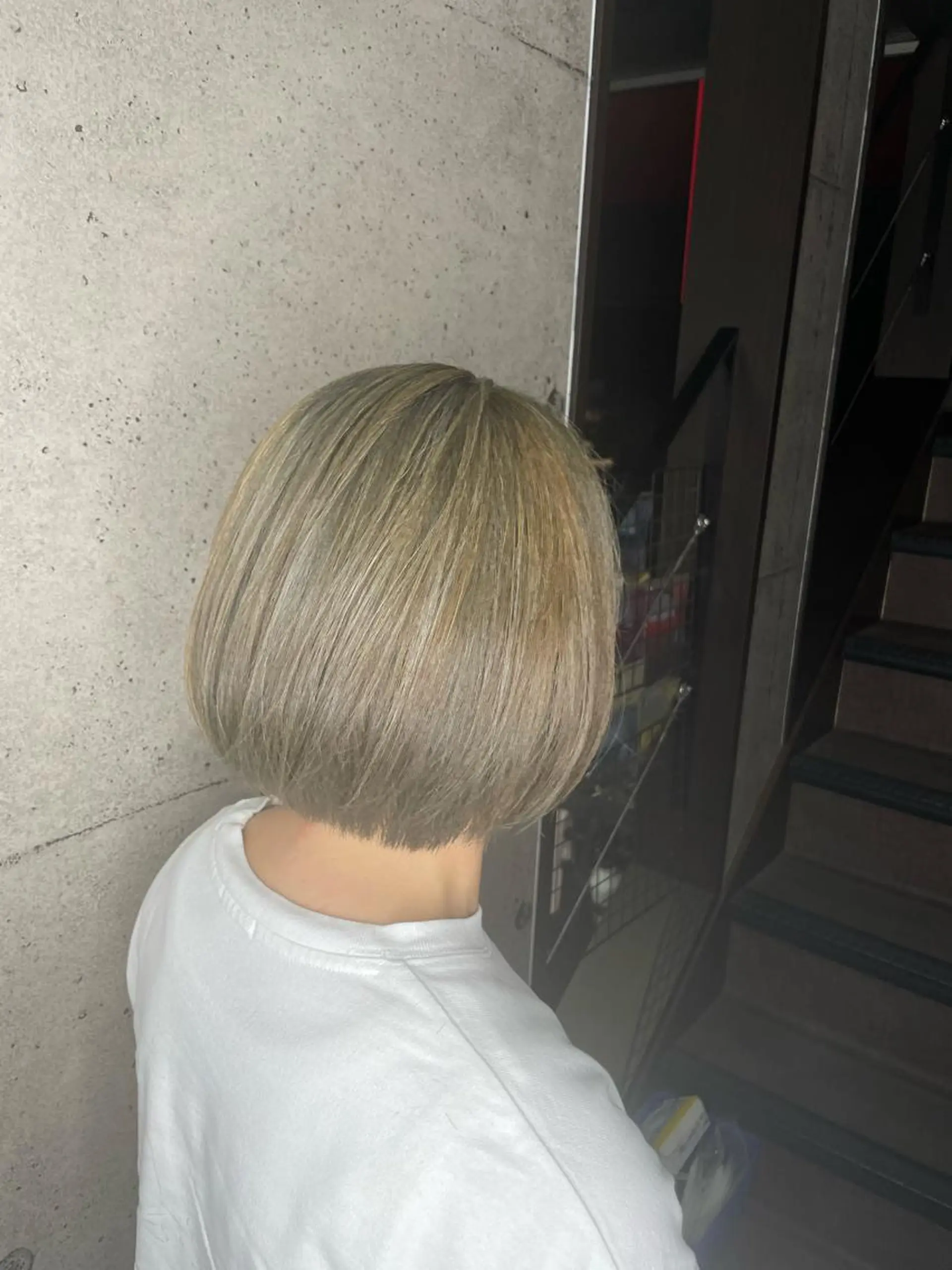 ミディアム カラー SLIME Seiのヘアスタイル