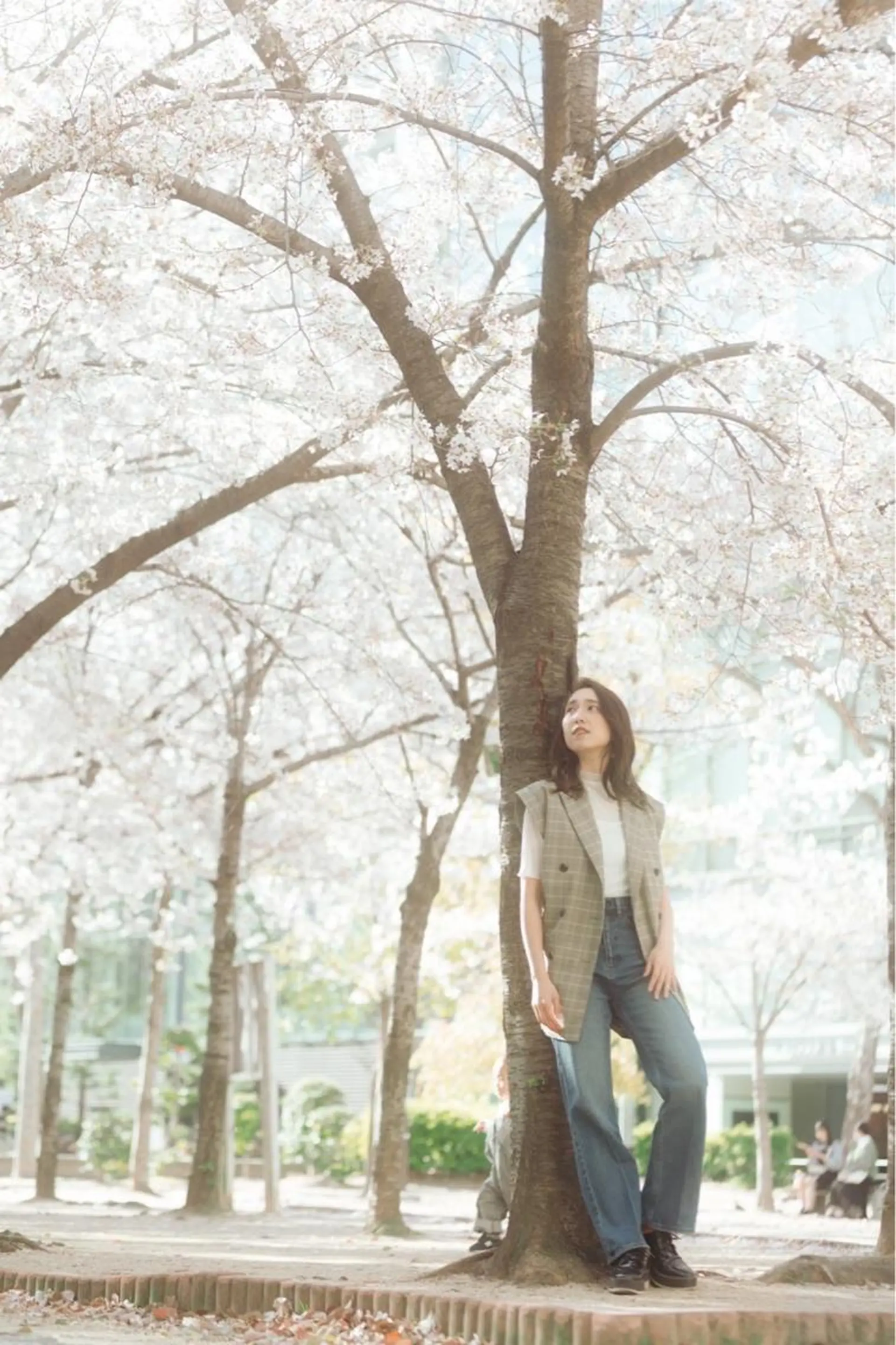 ミディアム カラー ヘアアレンジ シェアハピ ヤマモトのヘアスタイル