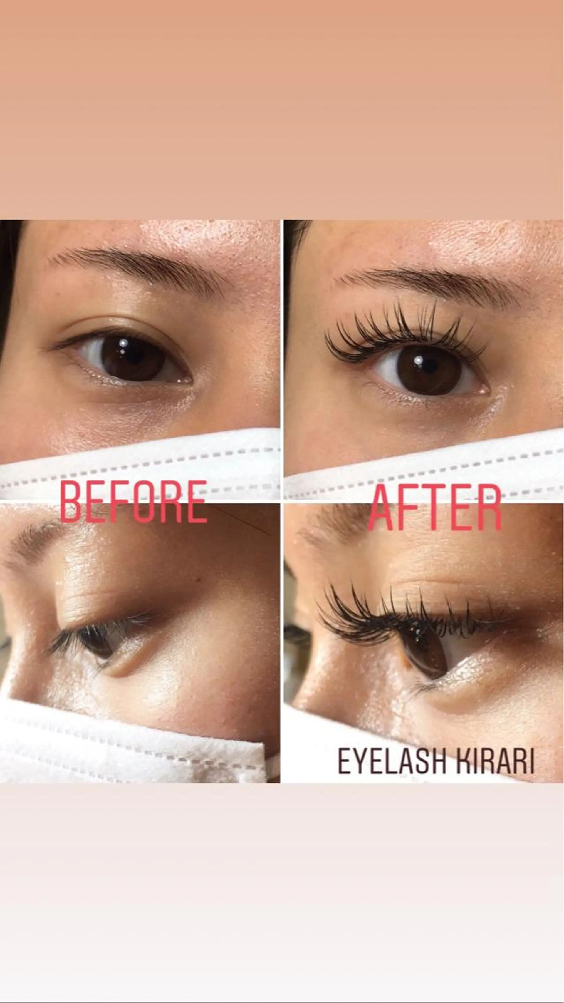 マツエク・マツパ アップワードラッシュ eyelash salon  kirari所属・岩間 優子のマツエク・マツパデザイン