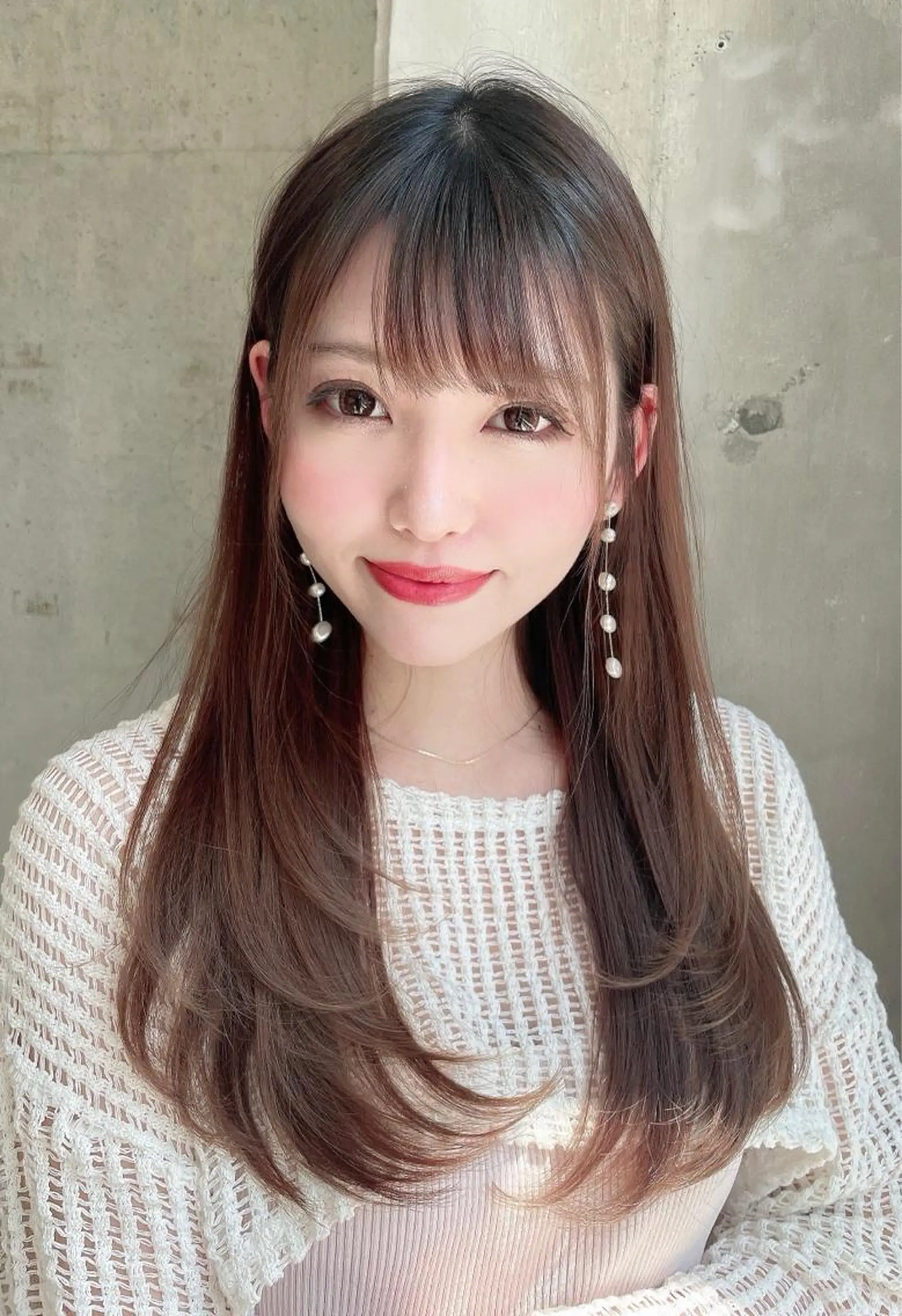 ロング カラー バレイヤージュ ブリーチ ケアブリーチ ダブルカラー グラデーションカラー 美髪/カラー 美容院🌈渡辺隼也のヘアスタイル