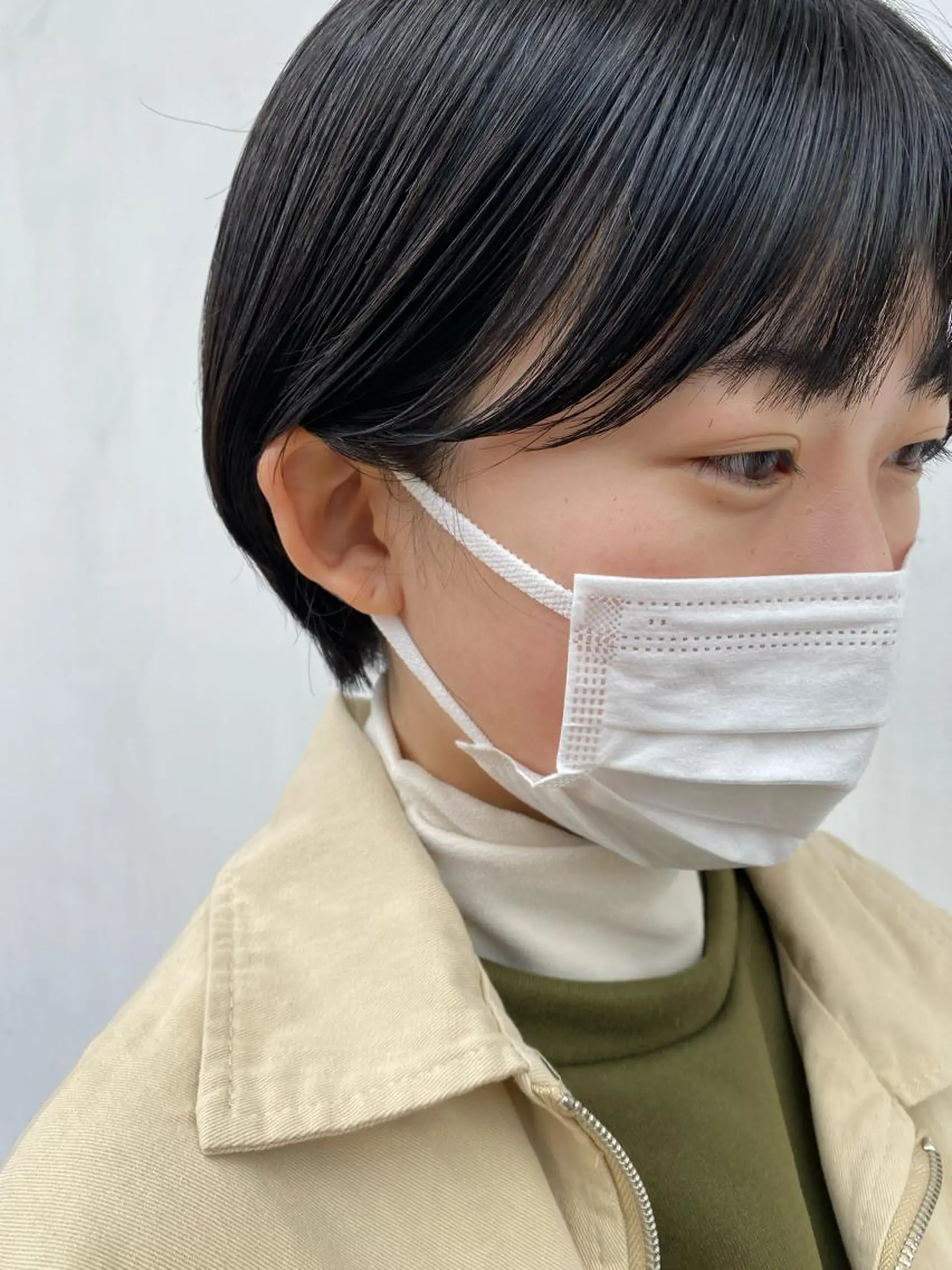 ショート W所属・小林 朋花のヘアスタイル