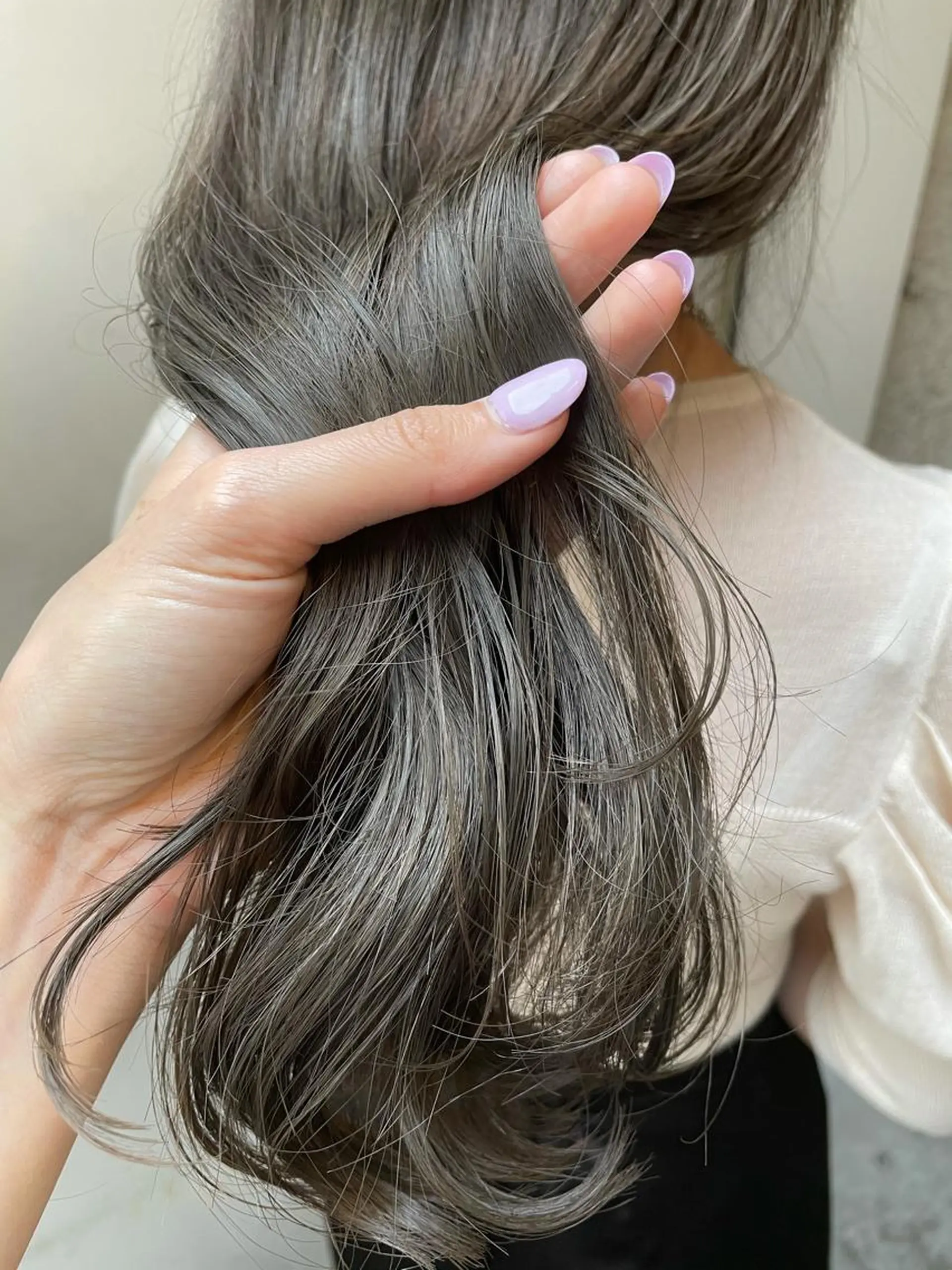 ロング カラー ヘアアレンジ 🤎艶髪×透明感🤎 【𝙔𝙐𝙕𝙐】のヘアスタイル