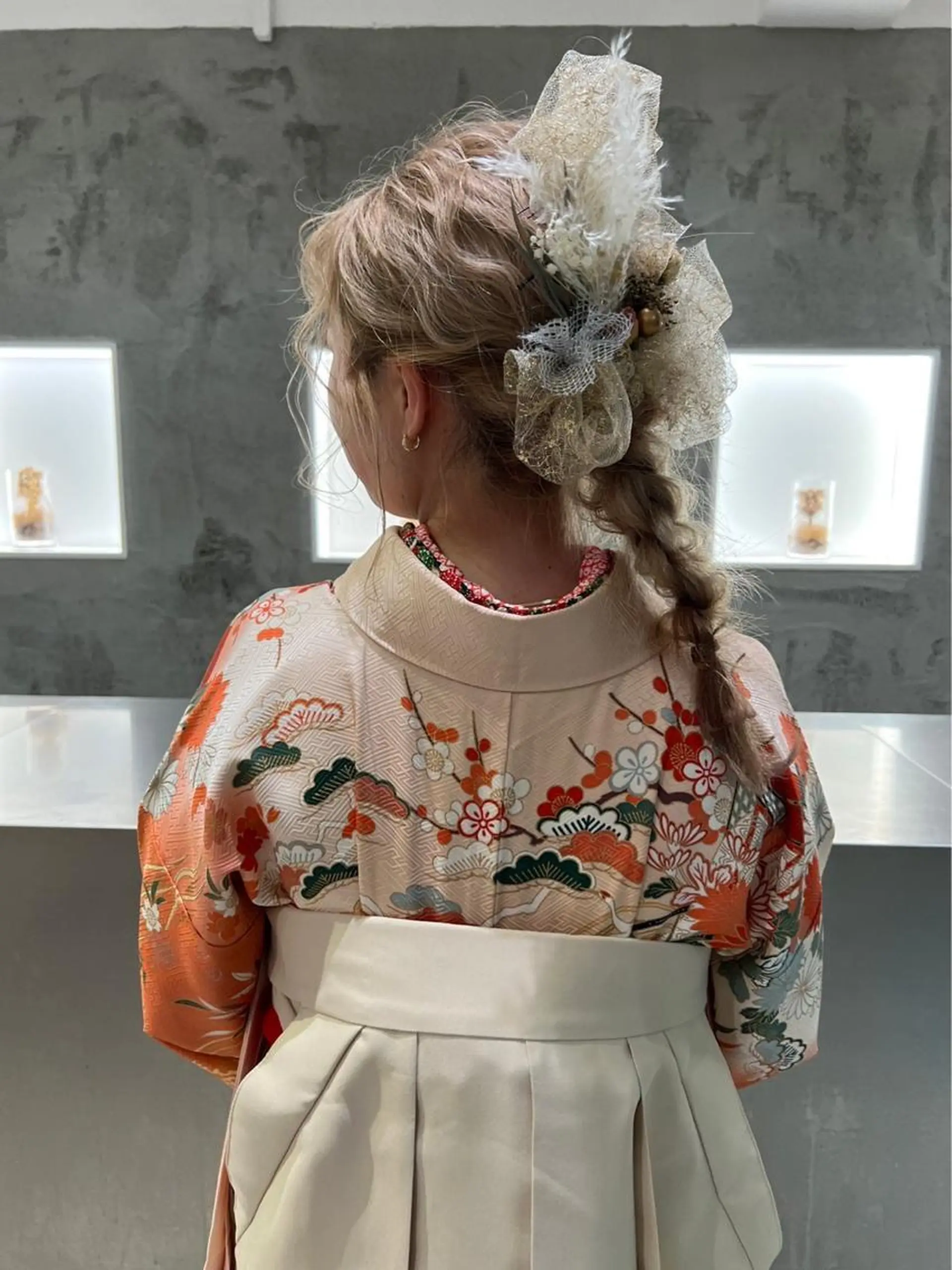 セミロング 着付け 韓国ヘア🇰🇷/ レイヤーカット✂︎のヘアスタイル