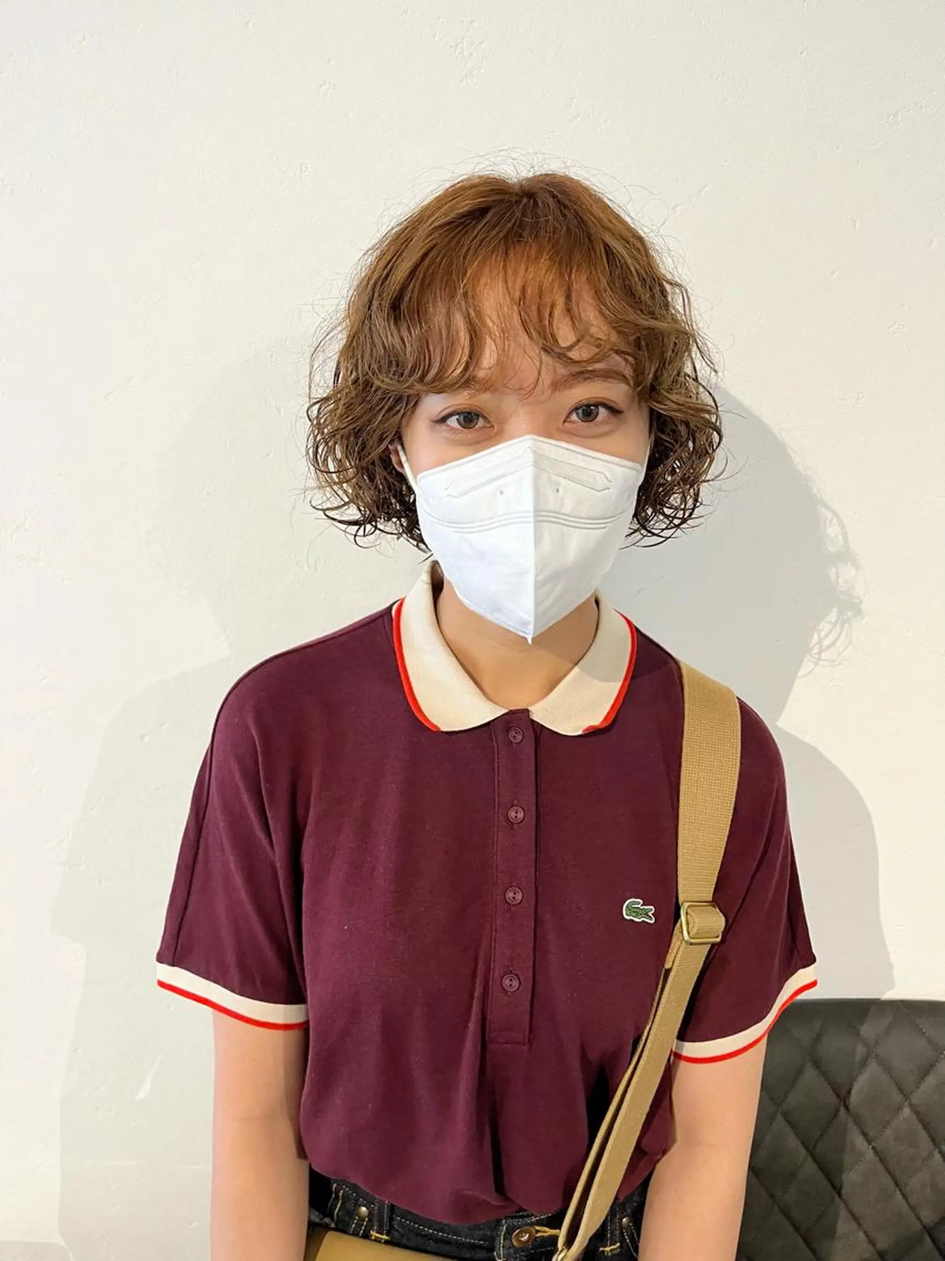 ショート パーマ ショートボブ ボブ ショートヘア スパイラルパーマ カット パーマ ショート/パーマ/ カラー/FUKOのヘアスタイル