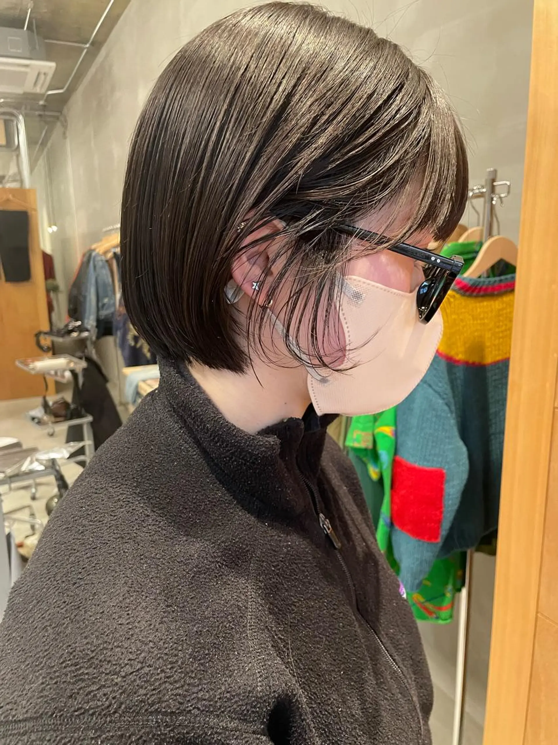 ショート Cafune juntos YOLO所属・大阪美容師/ スパニスト/東本真菜のヘアスタイル
