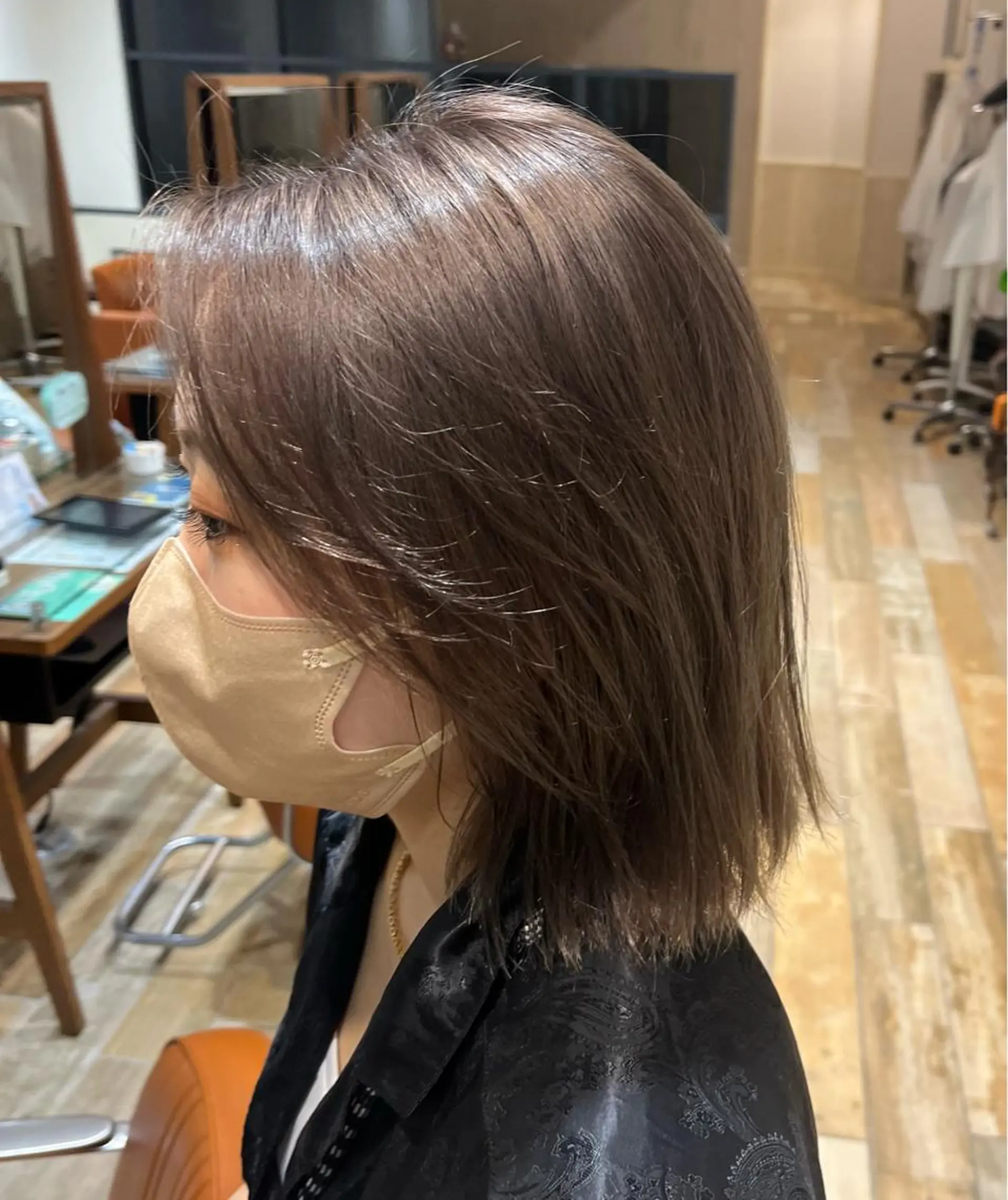 カラー 【eight宿河原】 すぎもとはづきのヘアスタイル