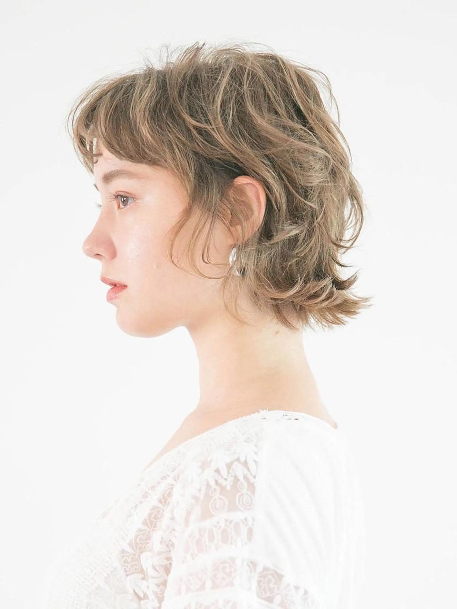 ショート 当日予約◎/艶カラー /縮毛矯正/雨森大晃のヘアスタイル